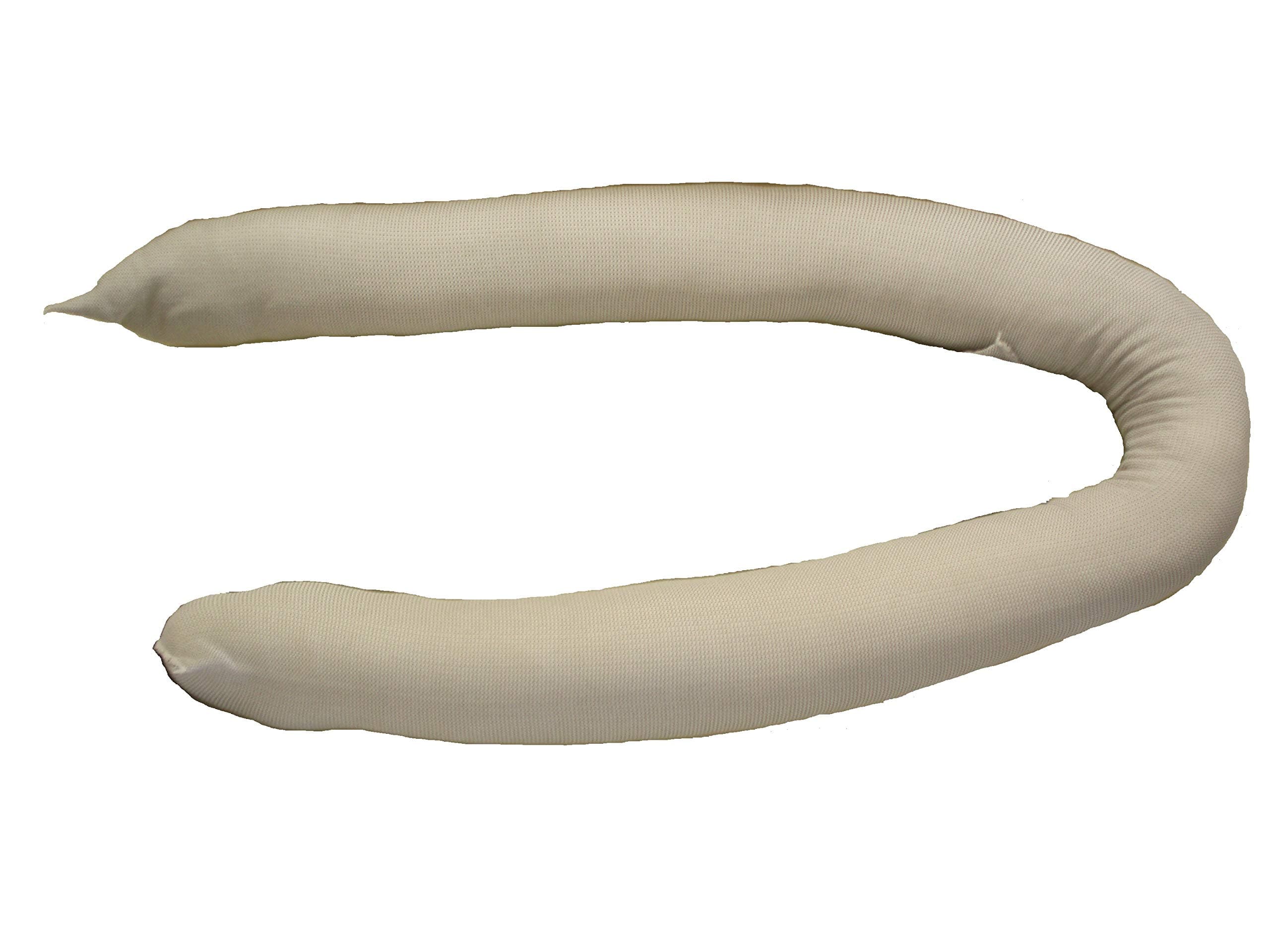 Polvo SNAKE Dual Purpose Draught excluder, Standard Grey Colour; Stops Draughts Under External Doors and Windows and Soaks Up Water