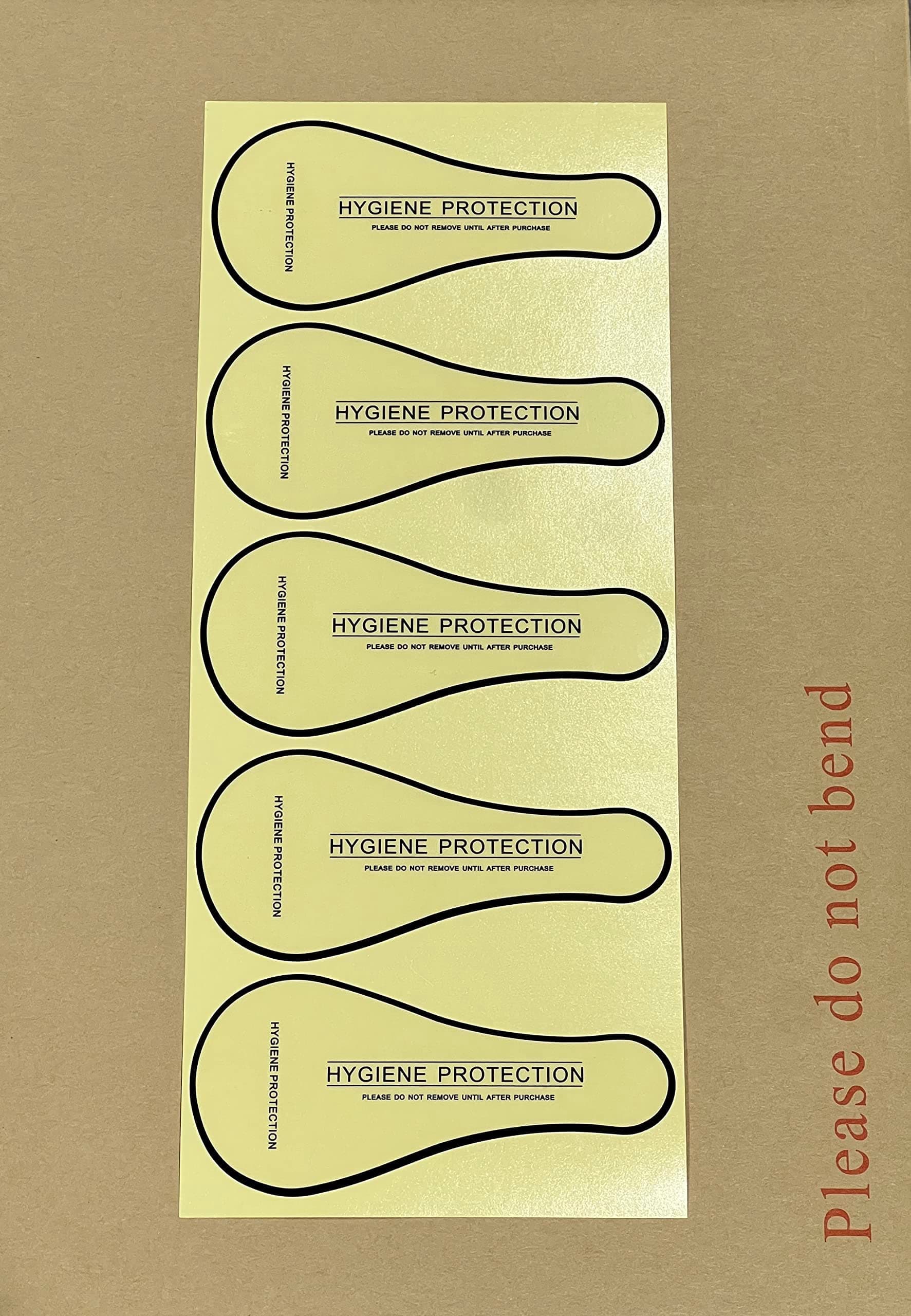 - Adhesive Protective Hygiene Try On Thong/String Stickers/Labels for Swimsuits, Swimwear and Lingerie Panty Liner/Barrier (100 Thong, Standard)