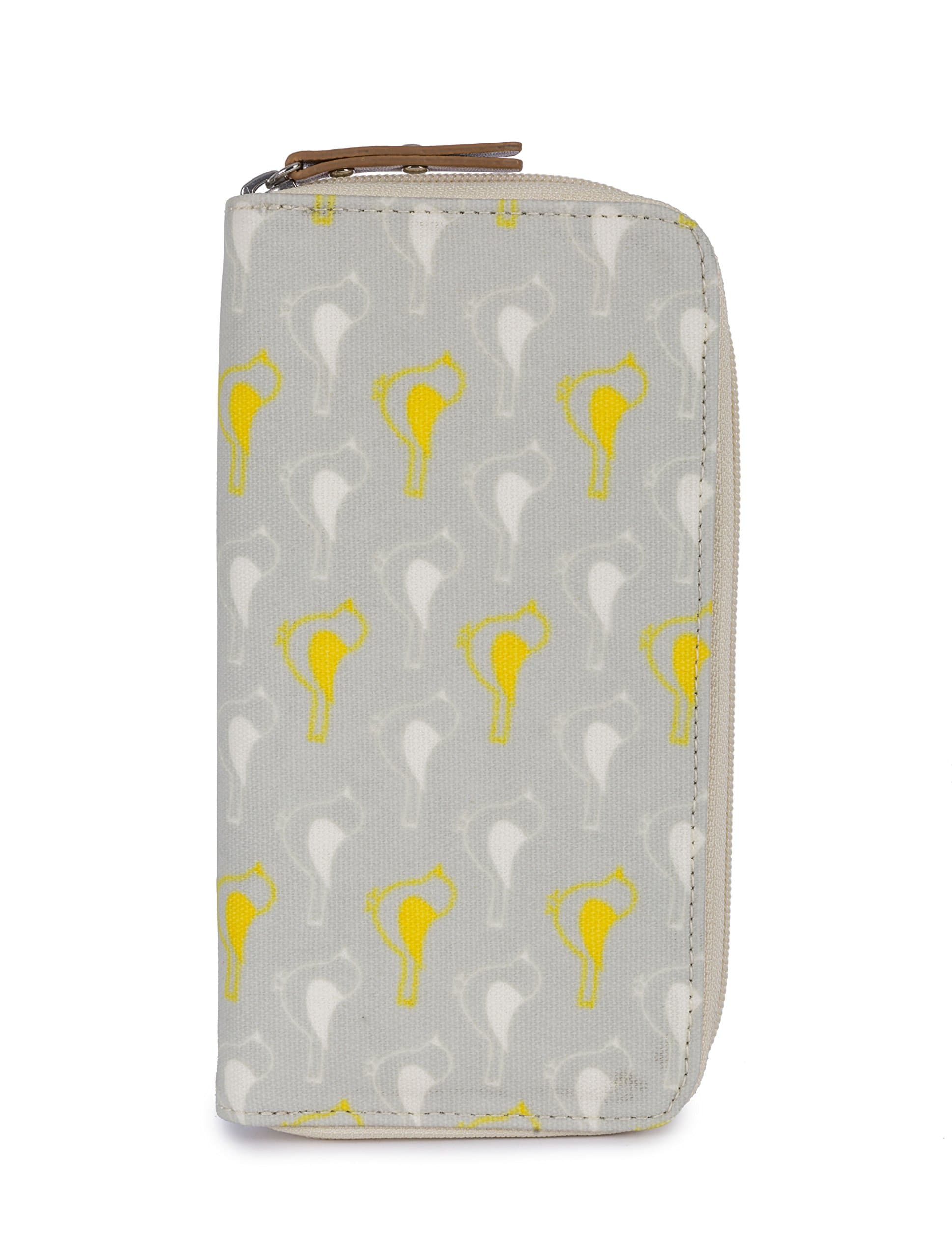 Pink Lining Wallet Garden Birds Changing Bag