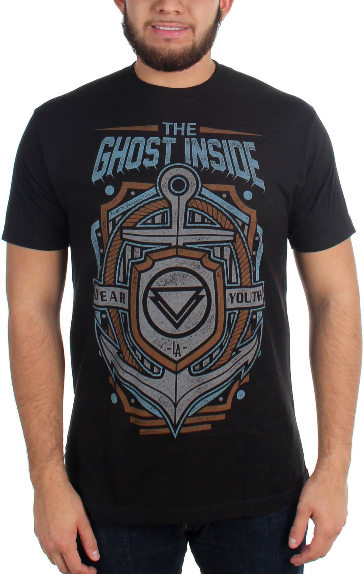 The Ghost Inside - Mens Lost Anchor T-Shirt, Size: Medium, Color: Black