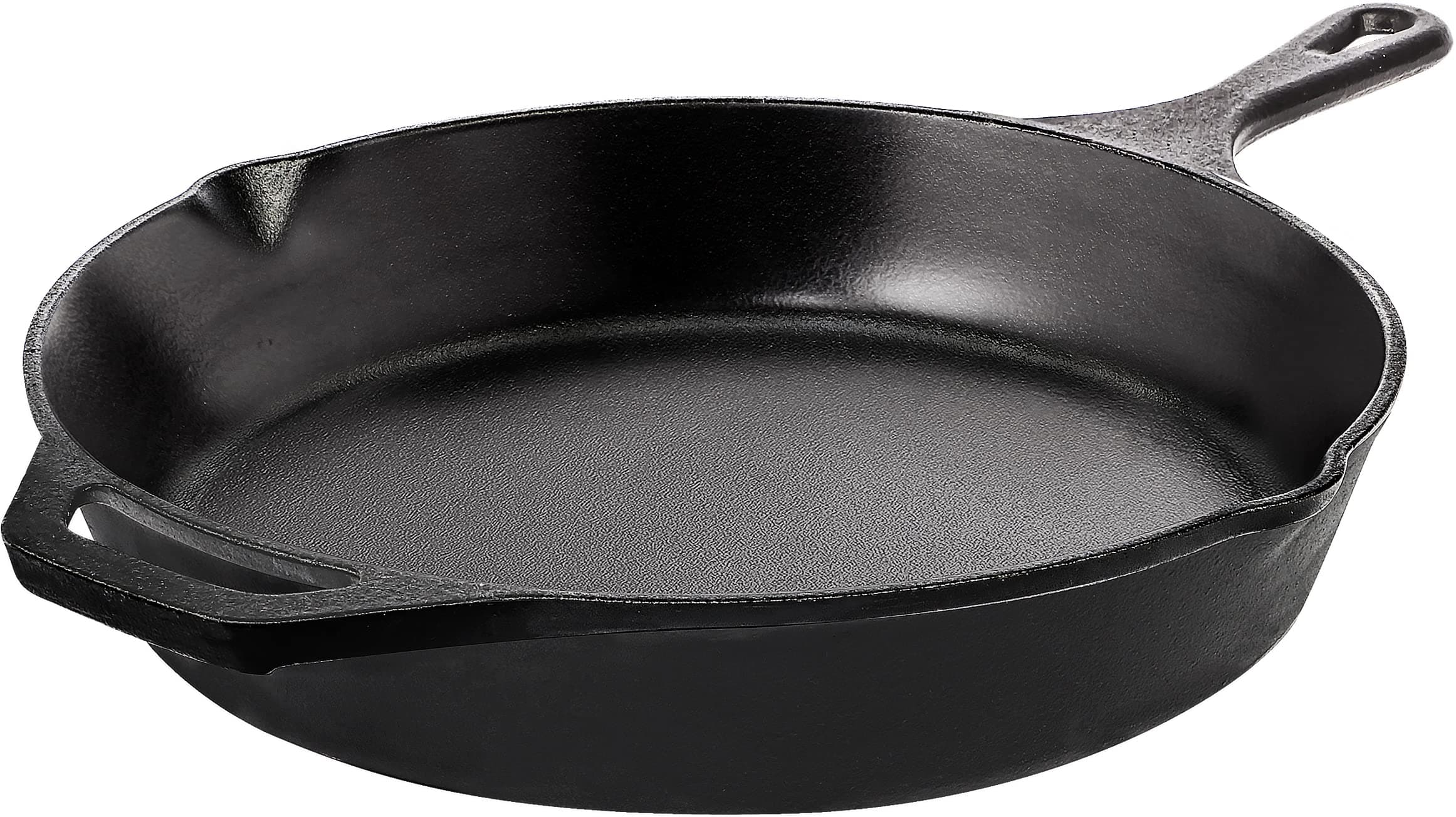 Utopia Kitchen Cast Iron Frying Pan 10.25 Inch, Cast Iron Chefs Pan, Pre Seasoned Skillet, Safe Grill Cookware for Indoor & Outdoor Use, Black
