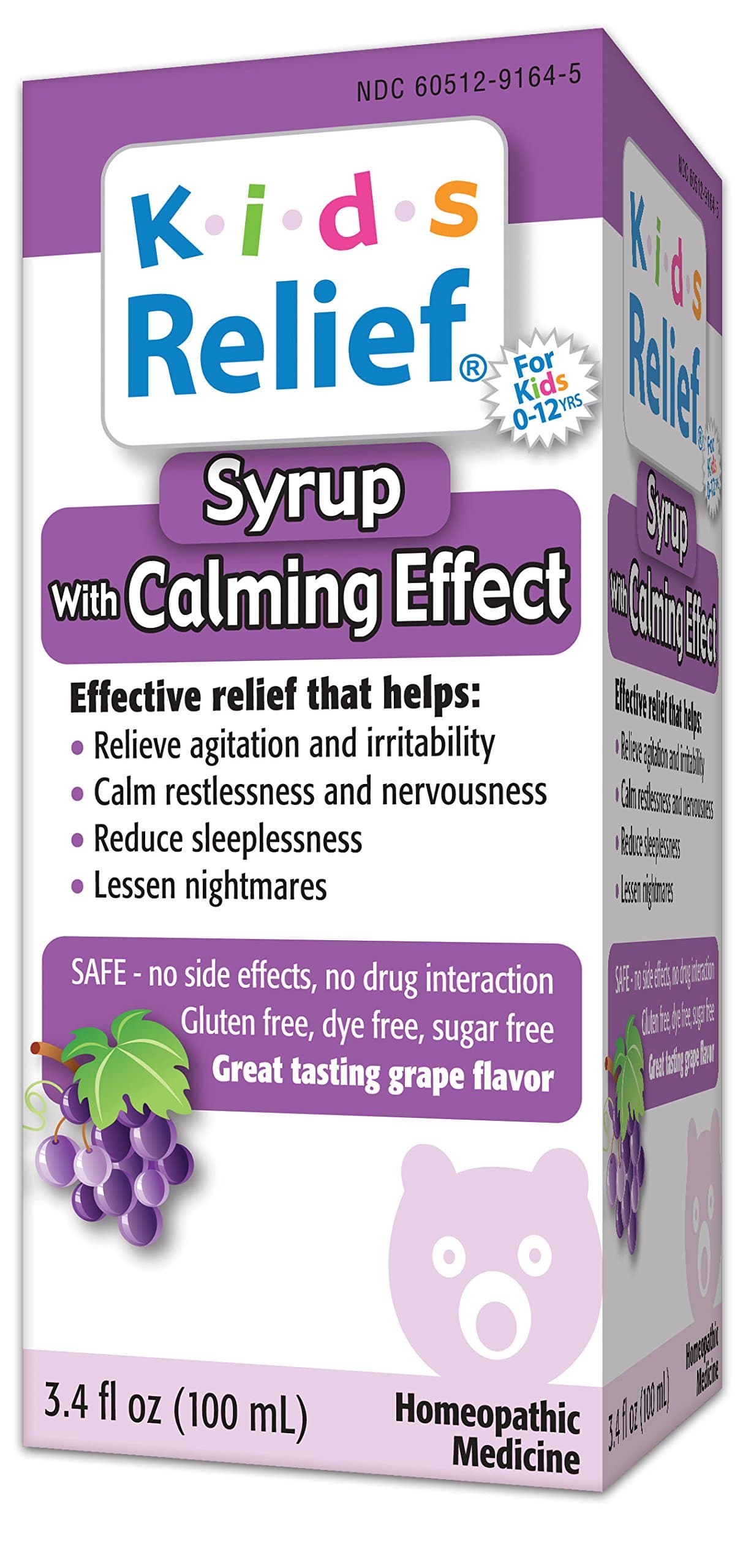 Kids Relief Calming Effect Syrup, 3.4 floz