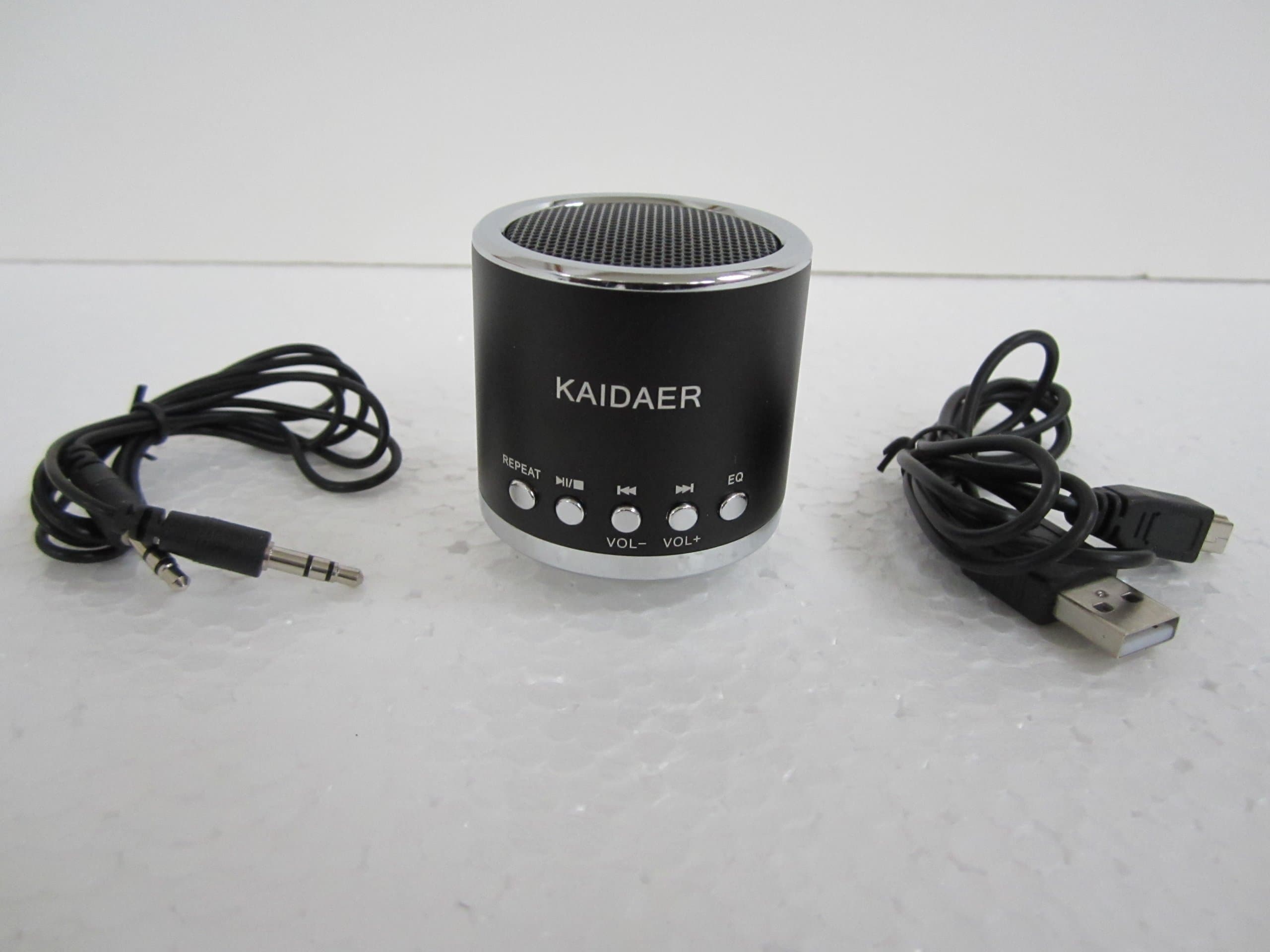 KAIDAER 3 watts Mini Portable Speaker for IPhone, IPad, MP3 and Computers