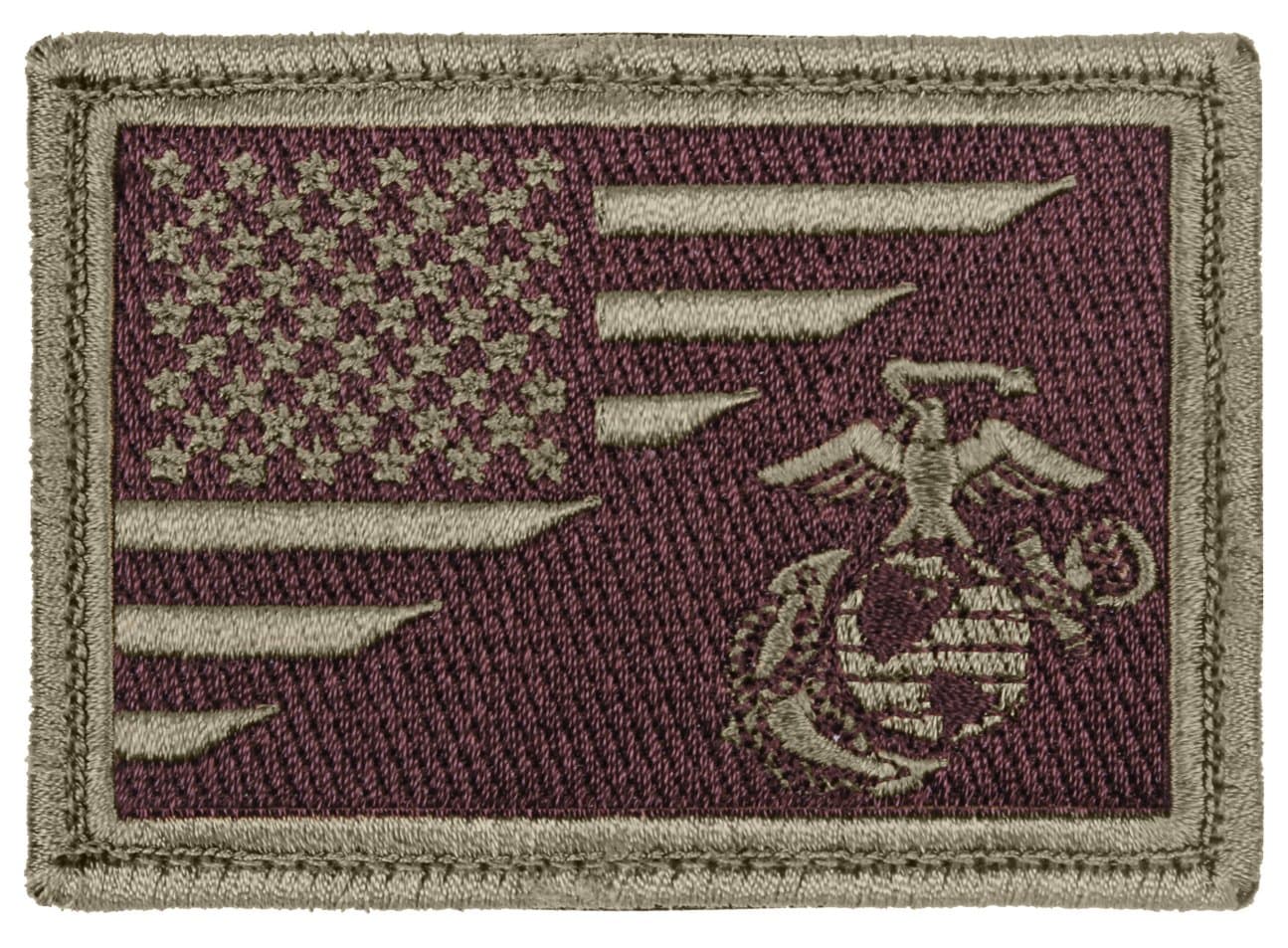 Rothco 1891: Us Flag/USMC Eagle, Globe and Anchor Morale Patch