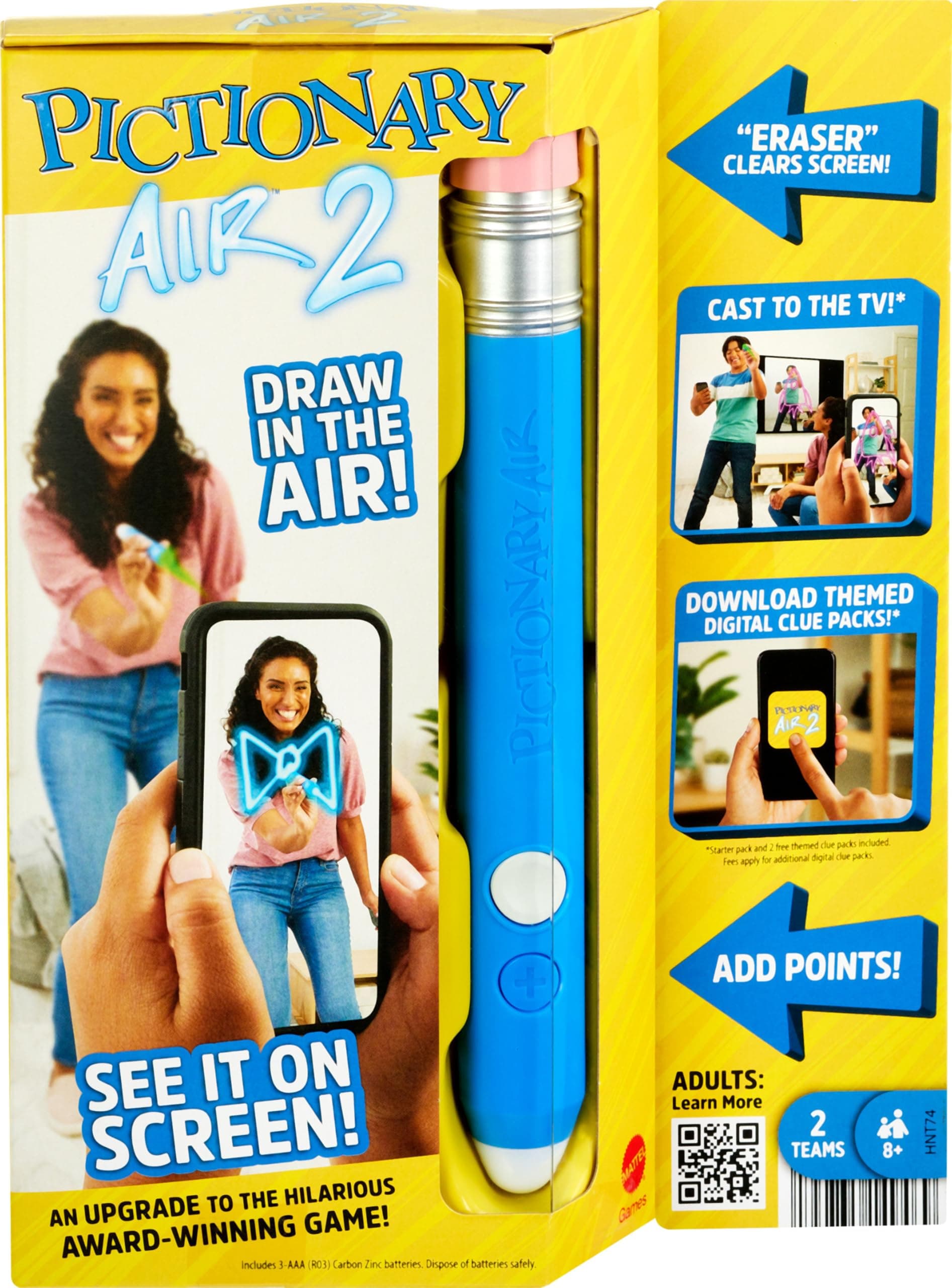 Mattel Games Pictionary Air 2 Game