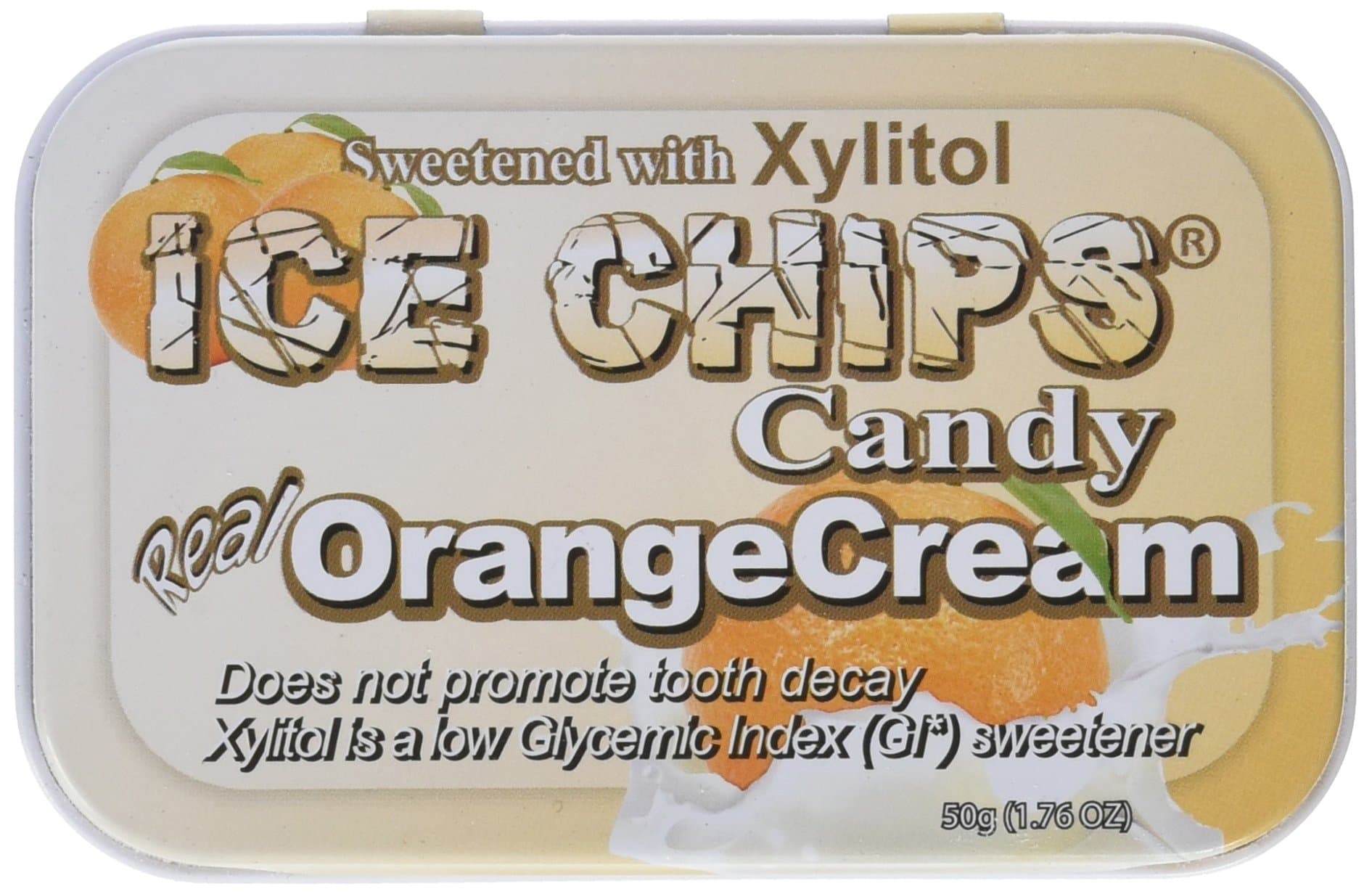 Hand Crafted Candy Tin Orange Cream - 1.76 oz