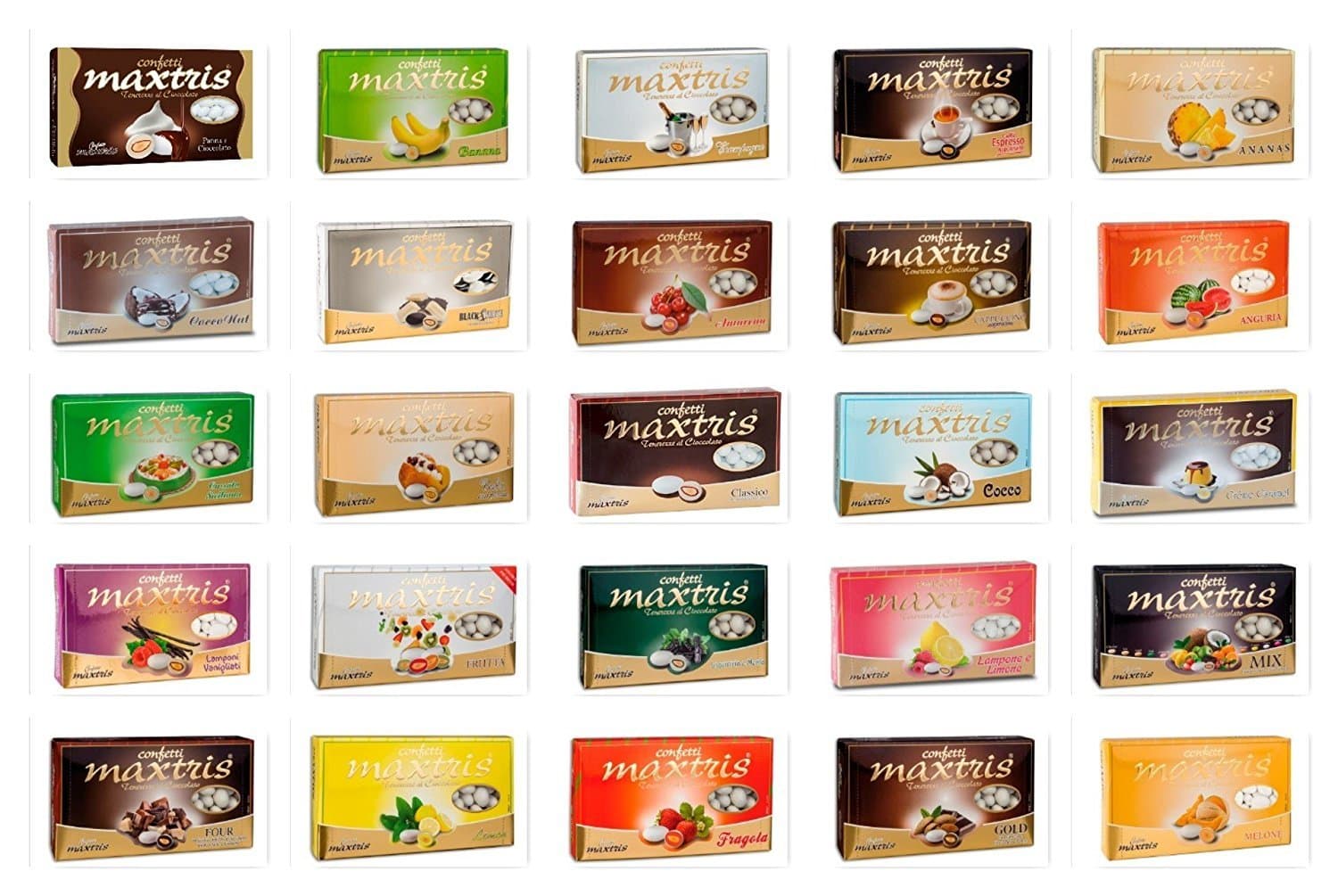 MAXTRIS Confetti Offer Kit 2kg Various Flavours