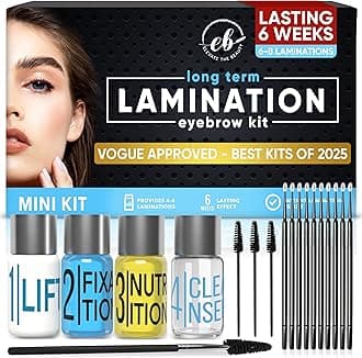 Brow Lamination Kit | At Home DIY Eyebrow Lamination Kit For Instant Brow Lift | Eye Brows Lift for Fuller Eyebrows | Lasts For Upto 6 Weeks