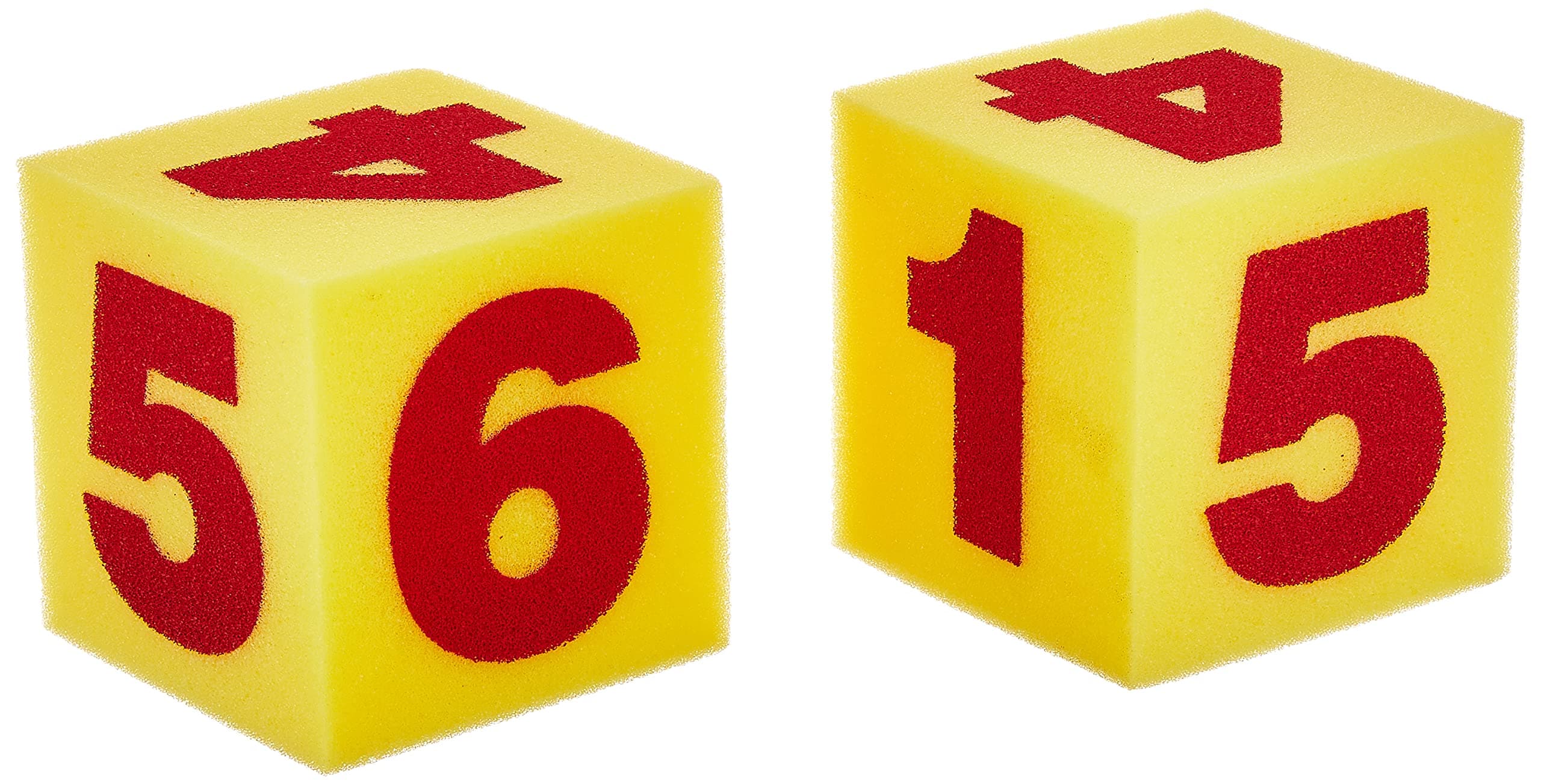 Learning Resources Giant Soft Numeral Cubes (Set of 2)