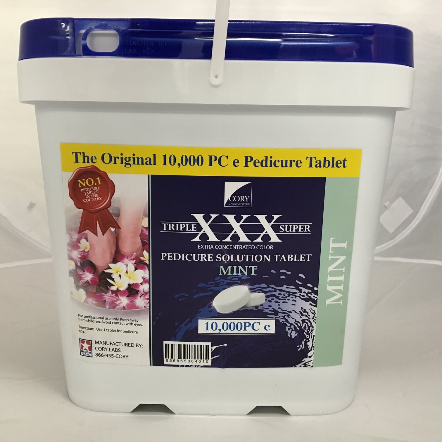 Triple XXX Super Pedicure Solution Tablet, Mint 10,000 PC