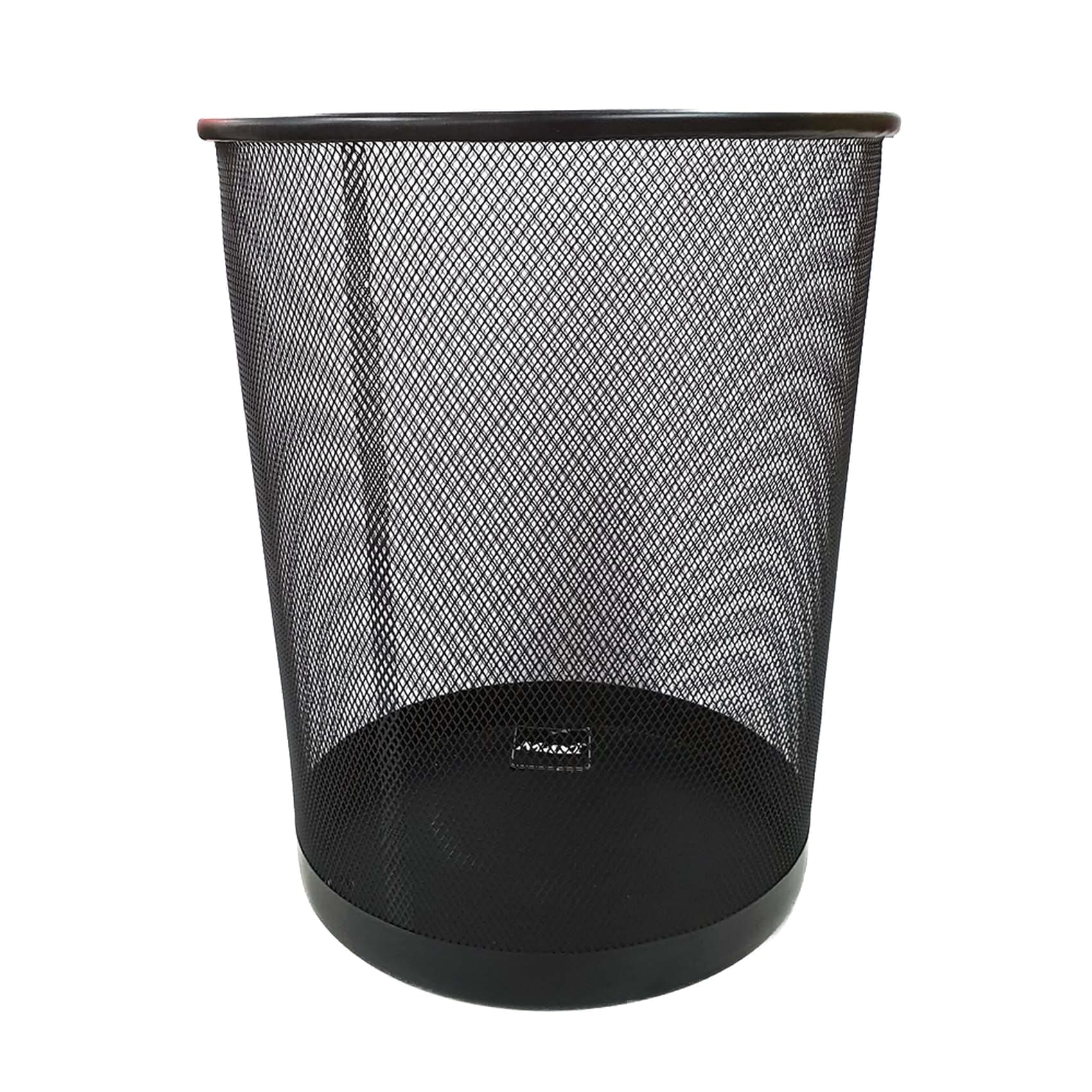 MAXI MESH WASTE BIN 18 LITRE BLACK,Ideal for use in the office, kitchen, bathroom, bedroom/dorm room etc