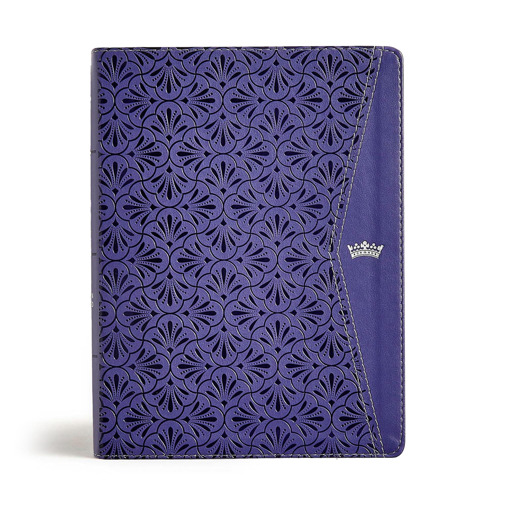CSB Tony Evans Study Bible, Purple LeatherTouch: Study Notes and Commentary, Articles, Videos, Easy-To-Read Font Imitation Leather – 1 Nov. 2019