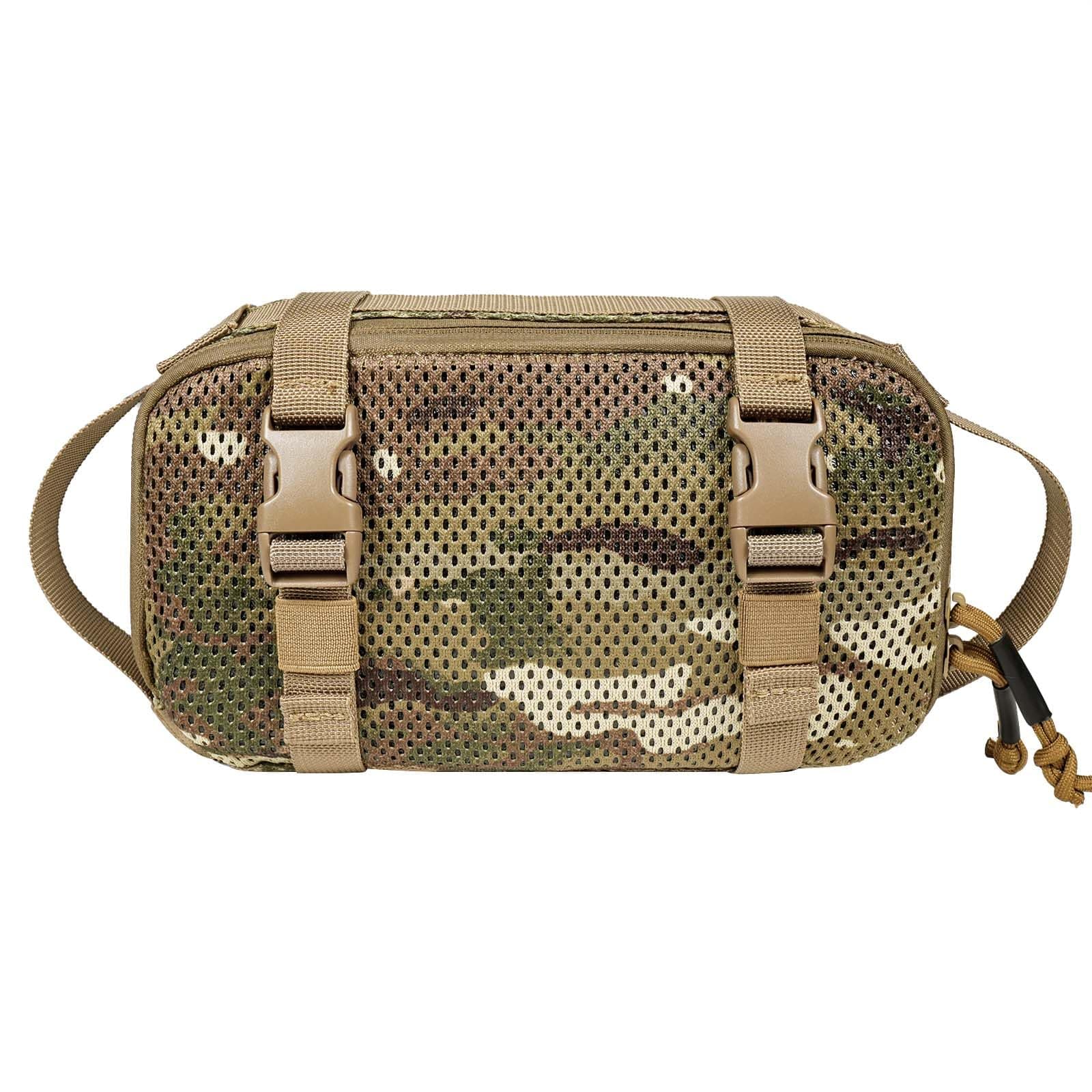 4 Set Tactical Packing Cubes ，Compressible Mesh Duffle Storage Bag,Portable Edc Molle Pouch Organizer.