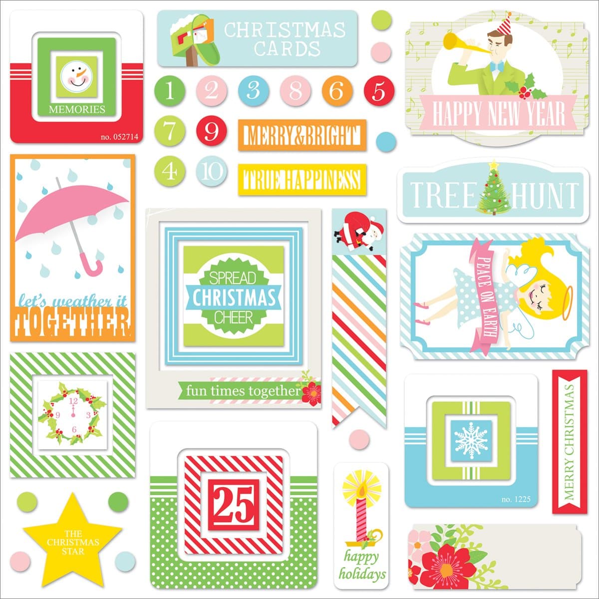 Jolly Good Die-Cut Tags 44/Pkg-