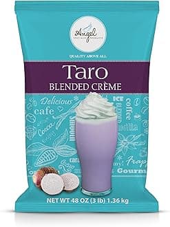 Taro Blended Crème Mix by Angel Specialty Products [3 LB]
