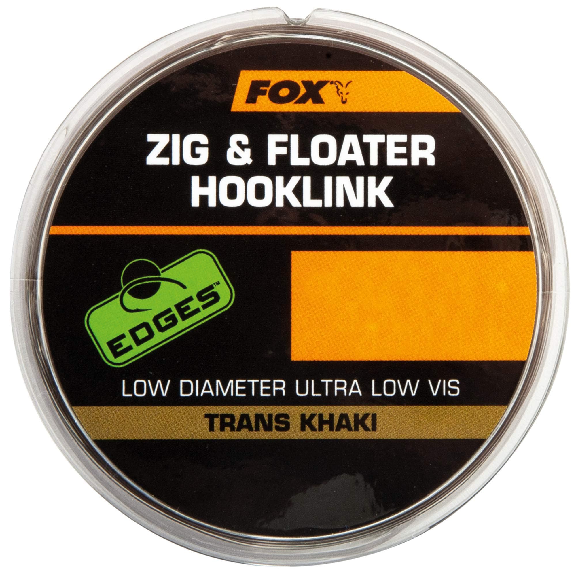 FOXZig and Floater Hooklink Trans Khaki 100 m - Leader Line