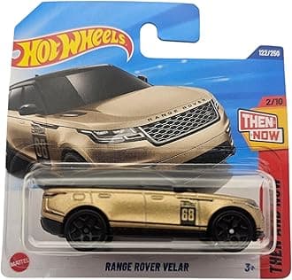 Range Rover Velar Age 3+, Then & Now Series, 2/10, Gold, Die-Cast Model Car