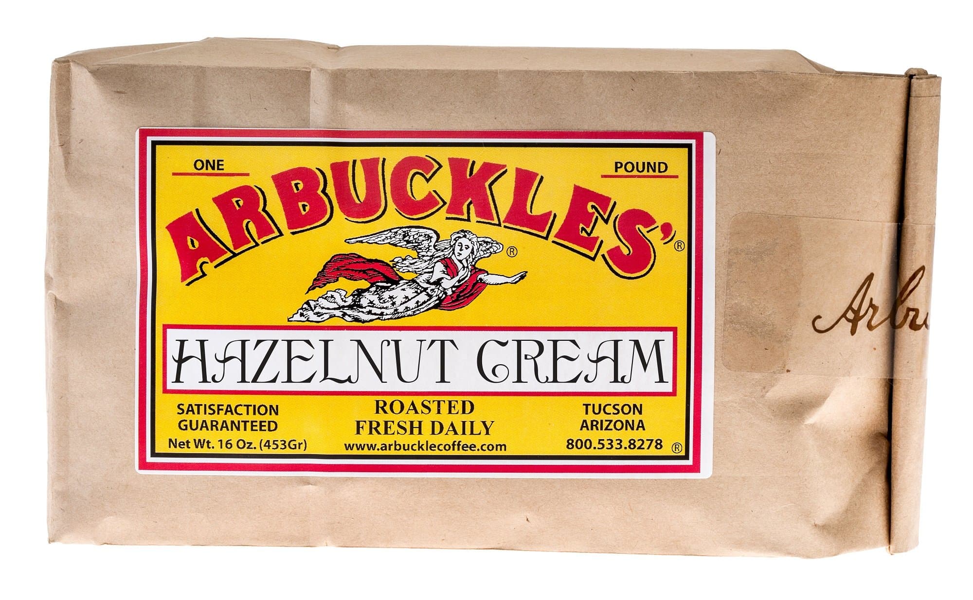 Arbuckle's Whole Bean Coffee (Hazelnut Cream)