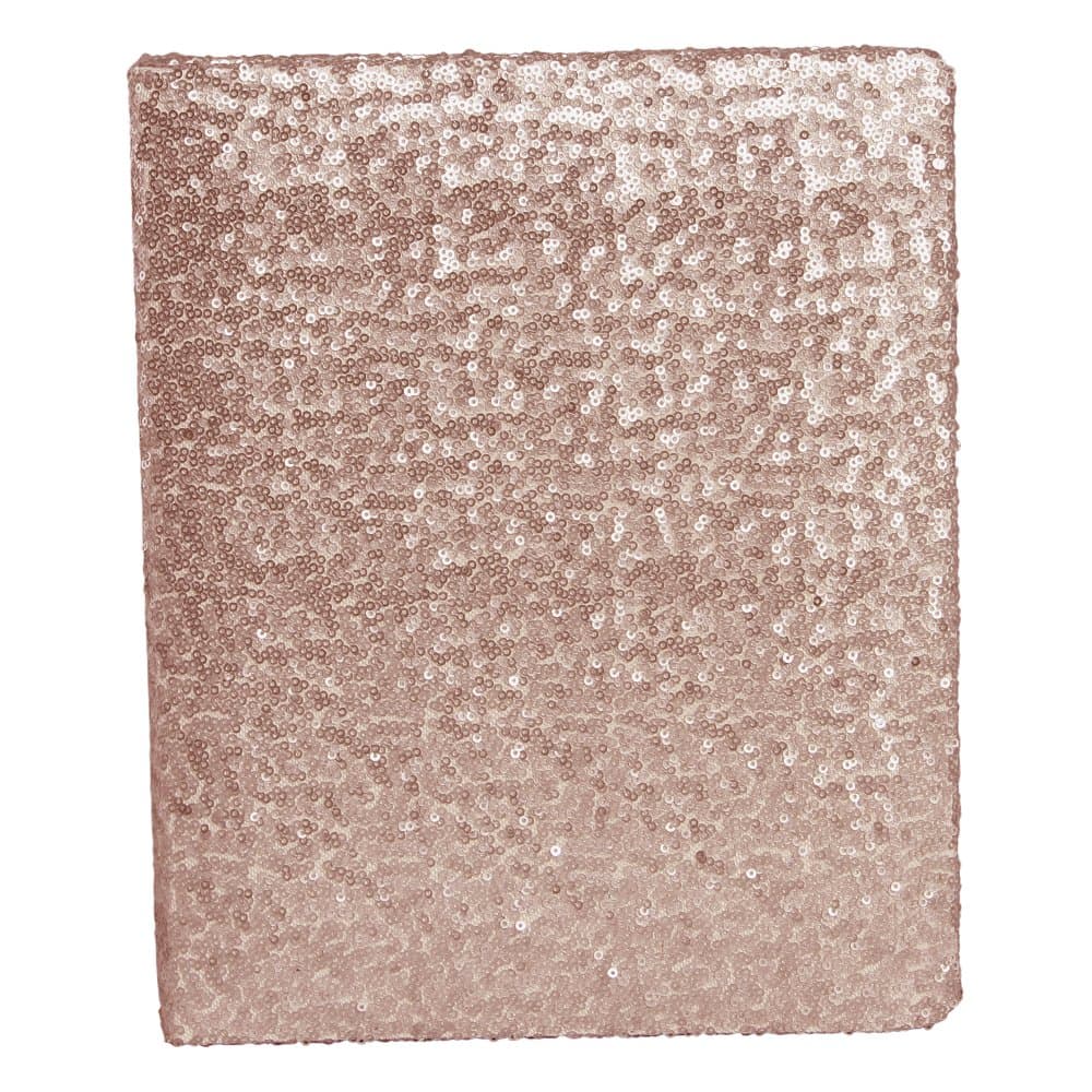 (MATTE BLUSH, MEMORY BOOK) - Ivy Lane Design Elsa Matte Sequin Memory Book, Blush