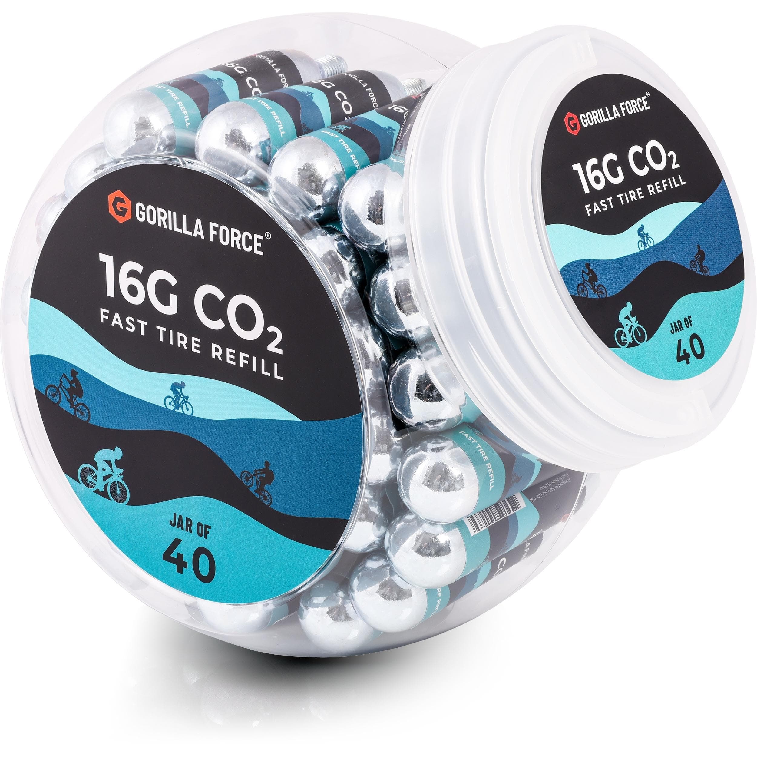 16g CO2, Pack of 40