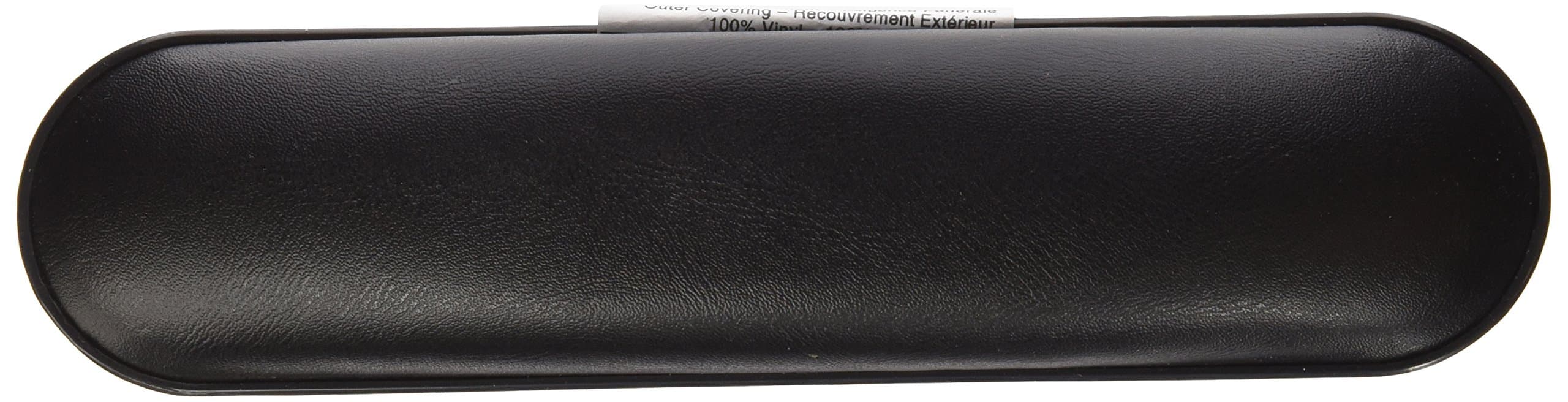 Invacare Desk Length Armrest Pad BLACK BASE - 9" LONG