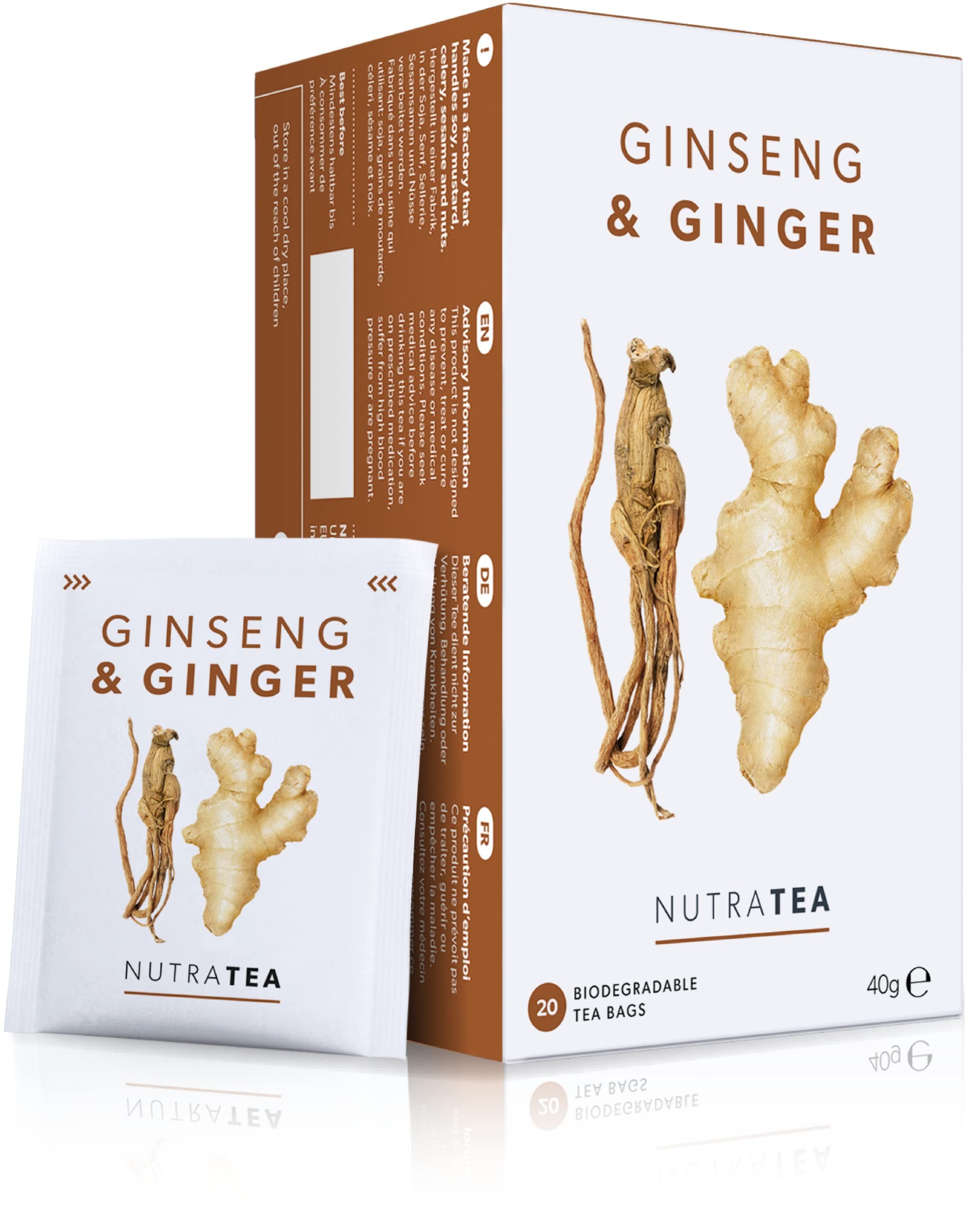 NutraTea Ginseng & Ginger