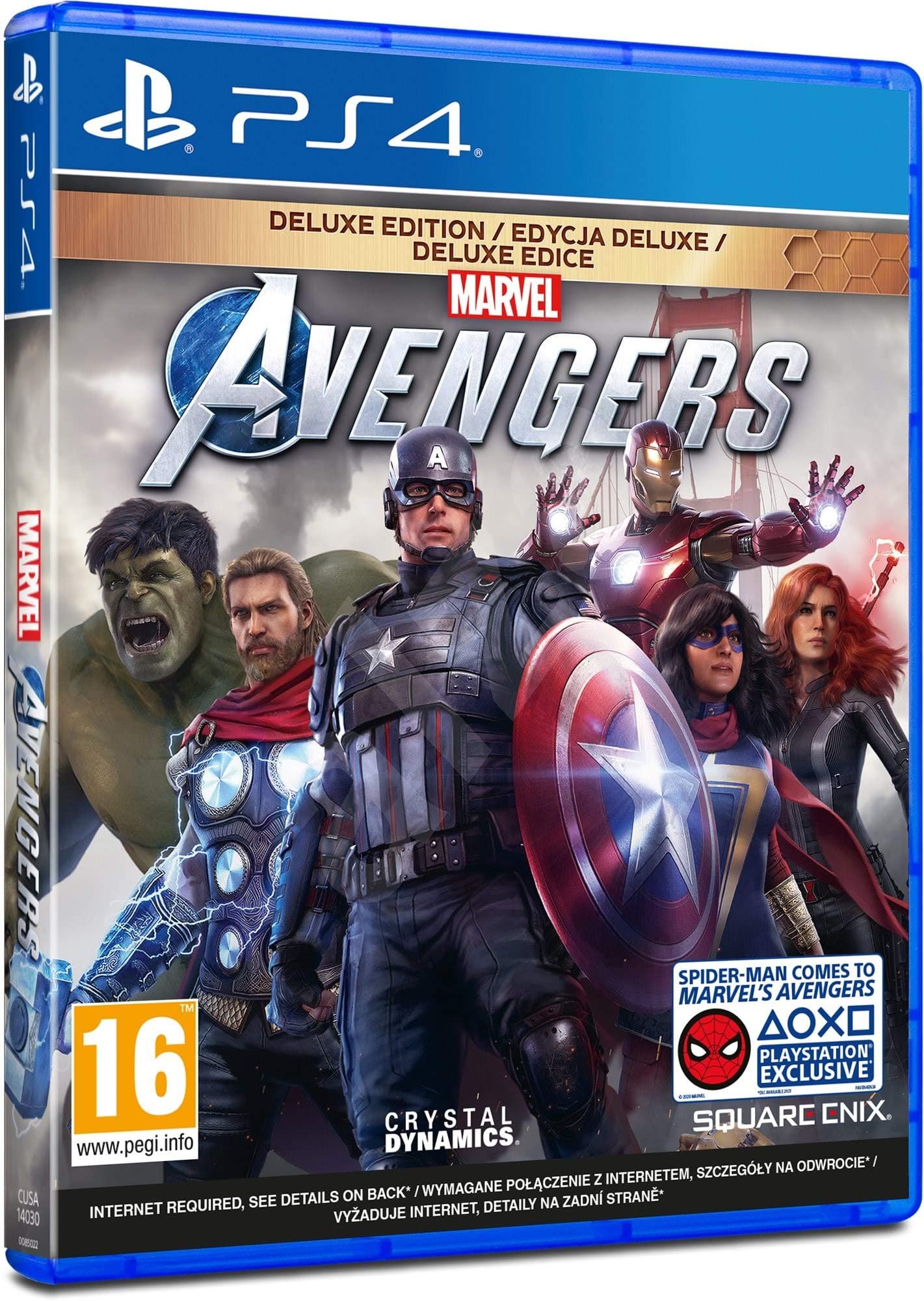 Square Enix Marvel's Avengers Deluxe Edition (PS4) (PS4)