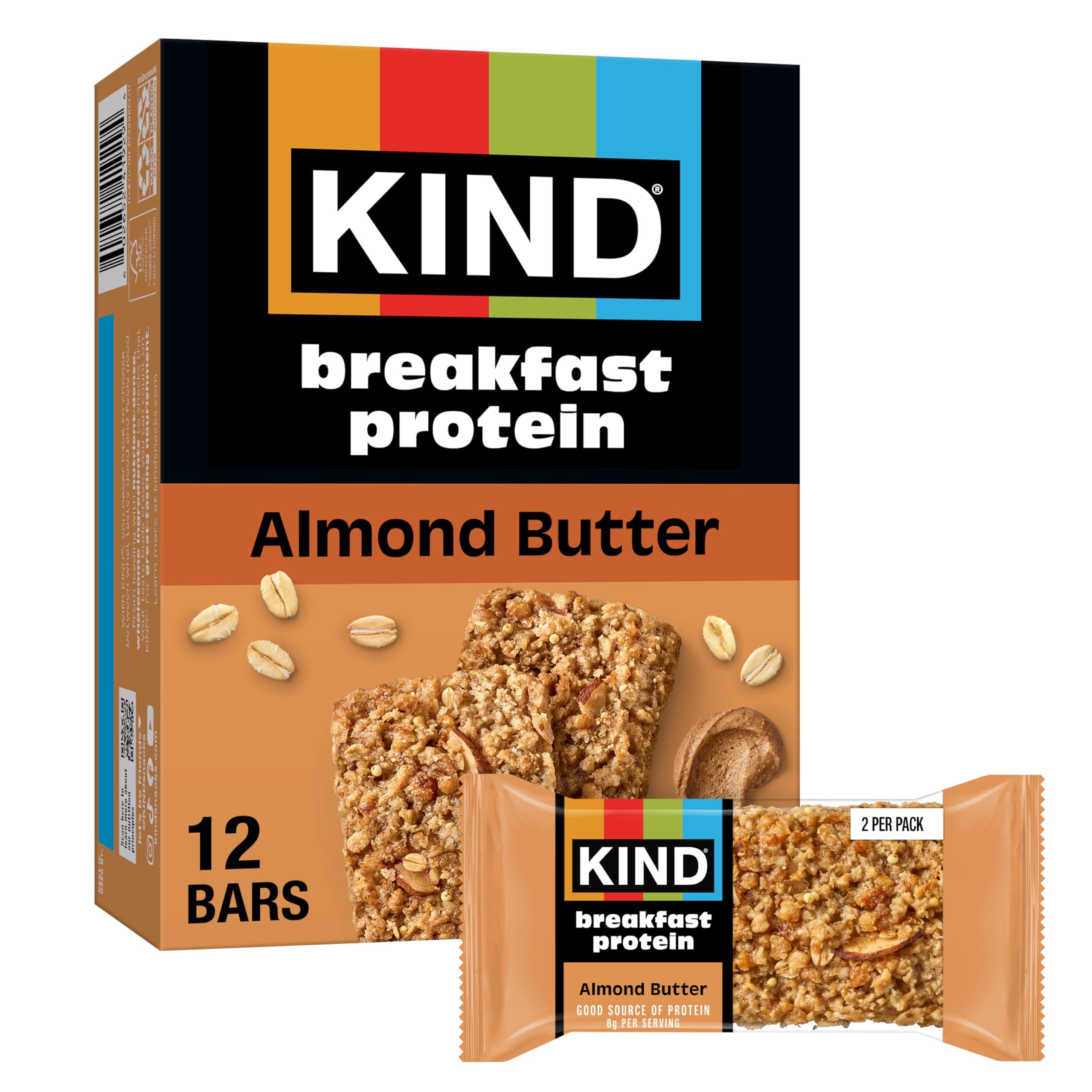 Breakfast Protein, Almond Butter, 6 Count