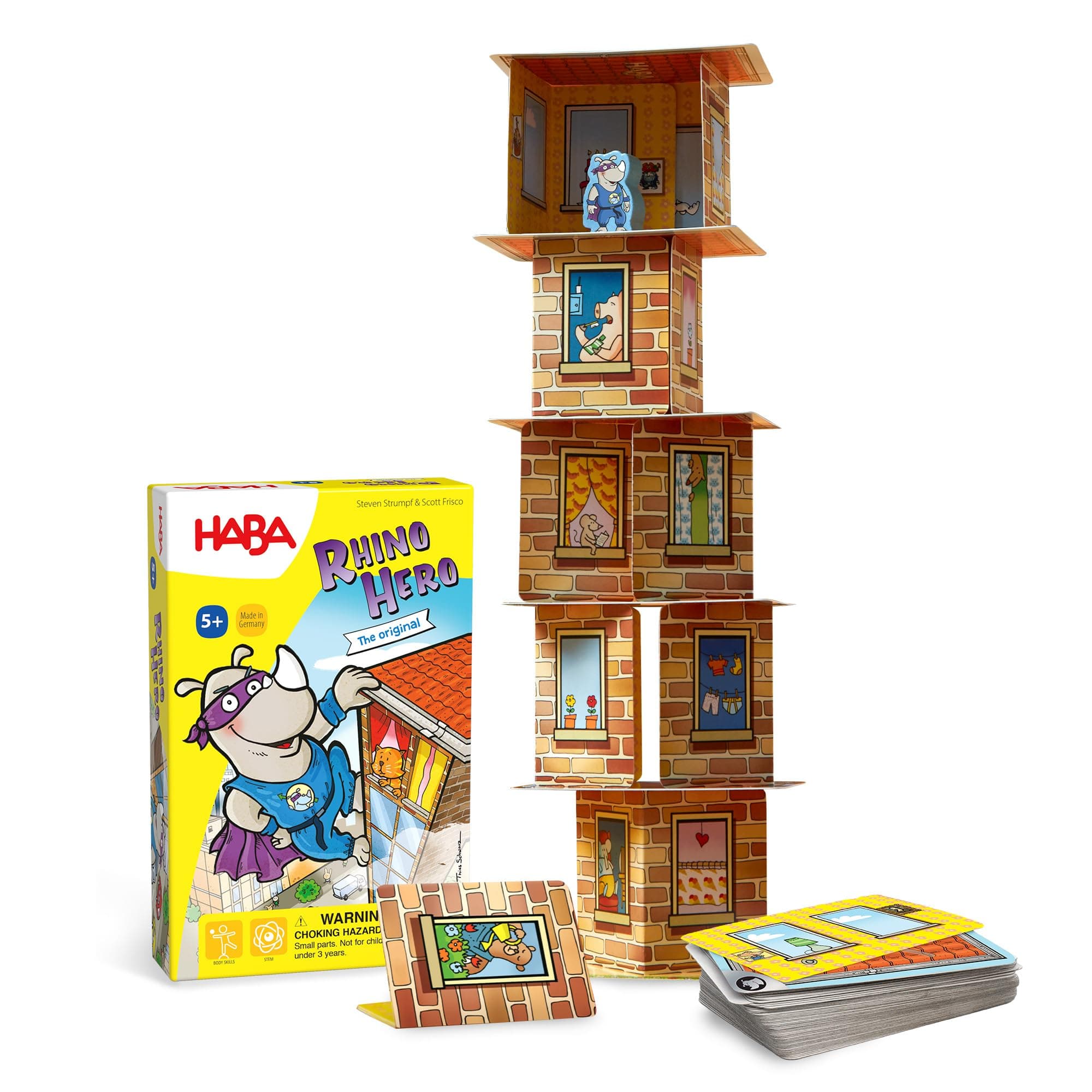 Rhino Hero Stacking Game