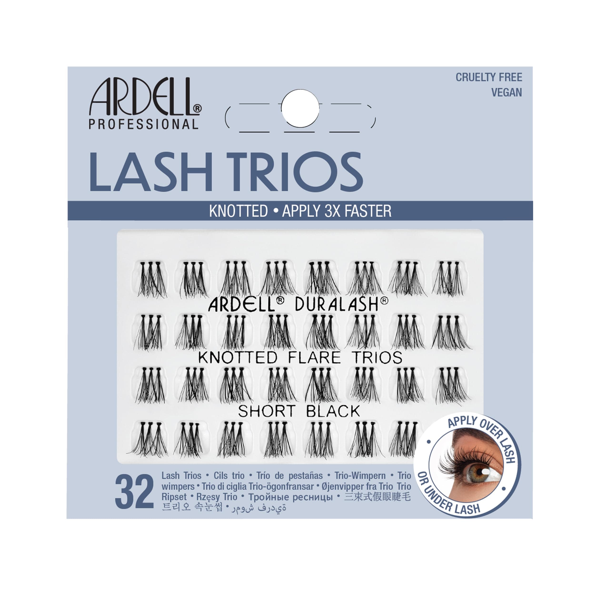 Ardell Trio Individuals Short Black