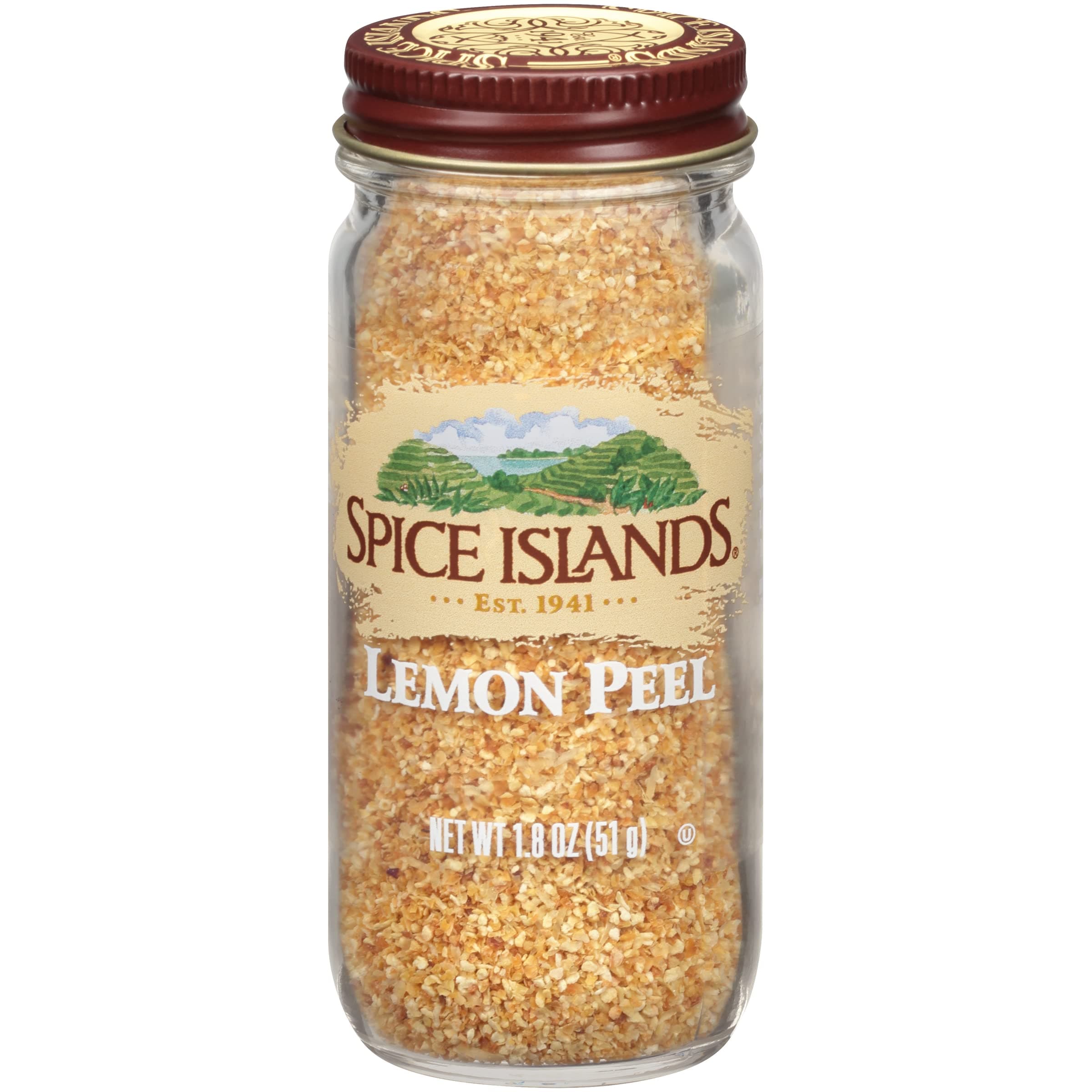Spice Islands Lemon Peel, 1.8 Ounce