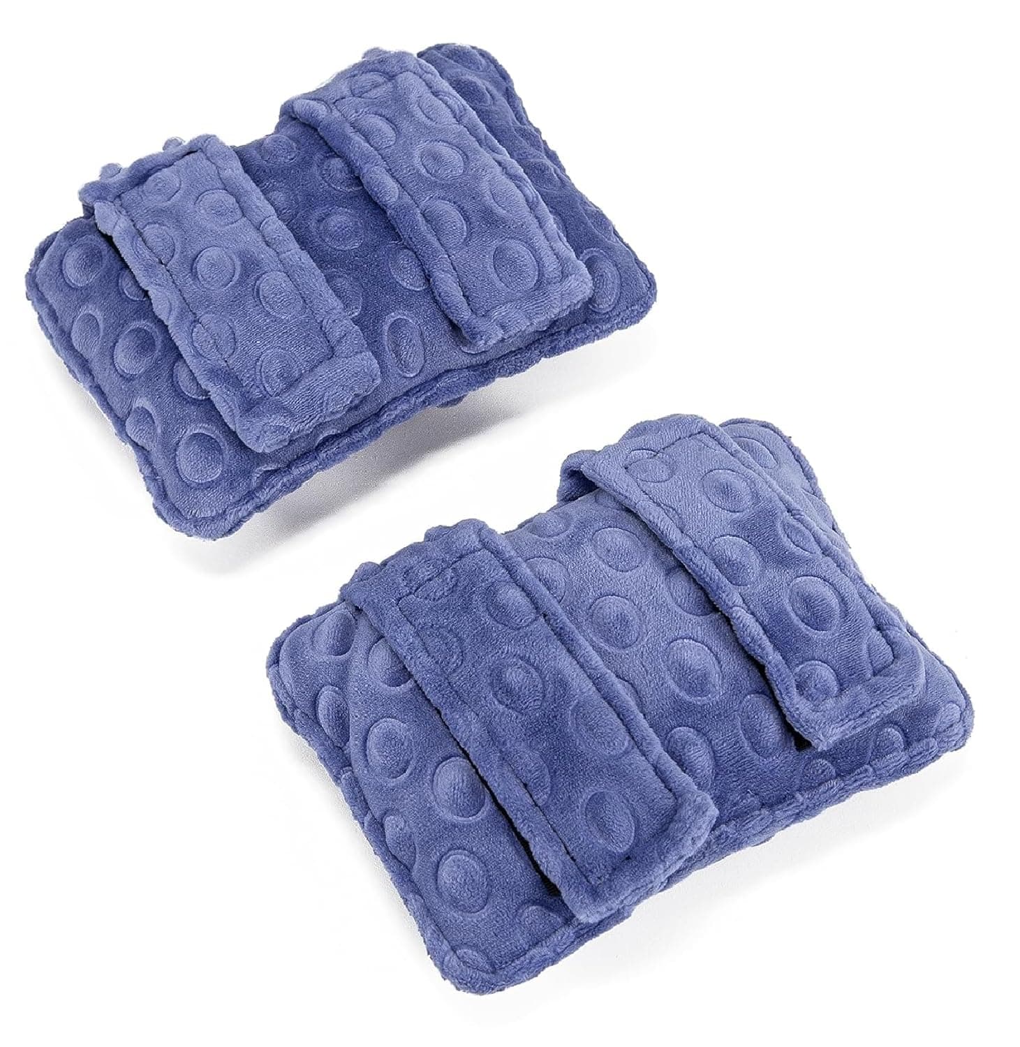 2 Pack Soft Mastectomy Pacemaker Pillow for Pacemaker Recovery Post Surgery Breast Cancer Chemo Port Chest Protector Bra Strap Pad Protector, Support Cushion Gifts for Women and Men(Blue)