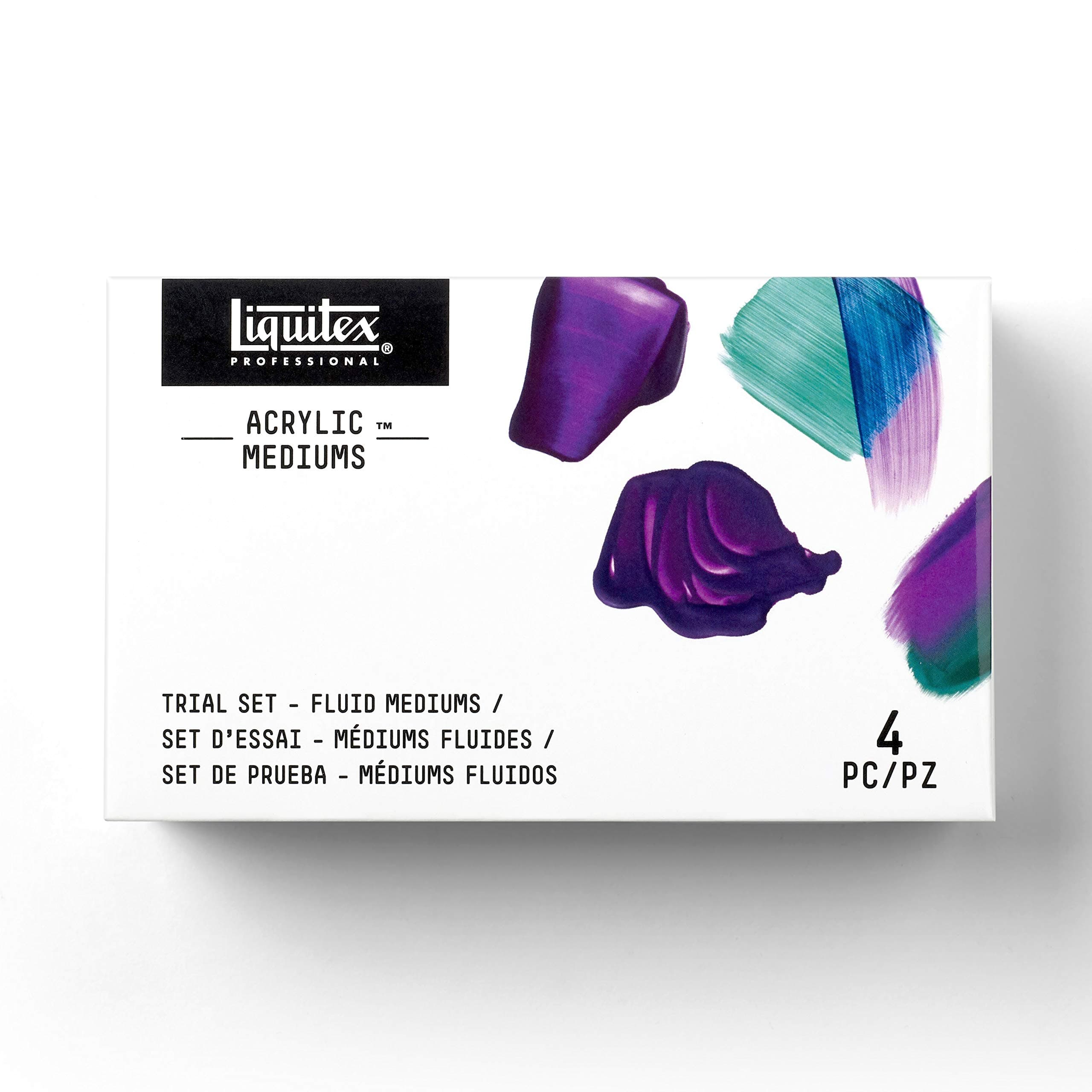 Liquitex Professional Mediums Trial Set, White