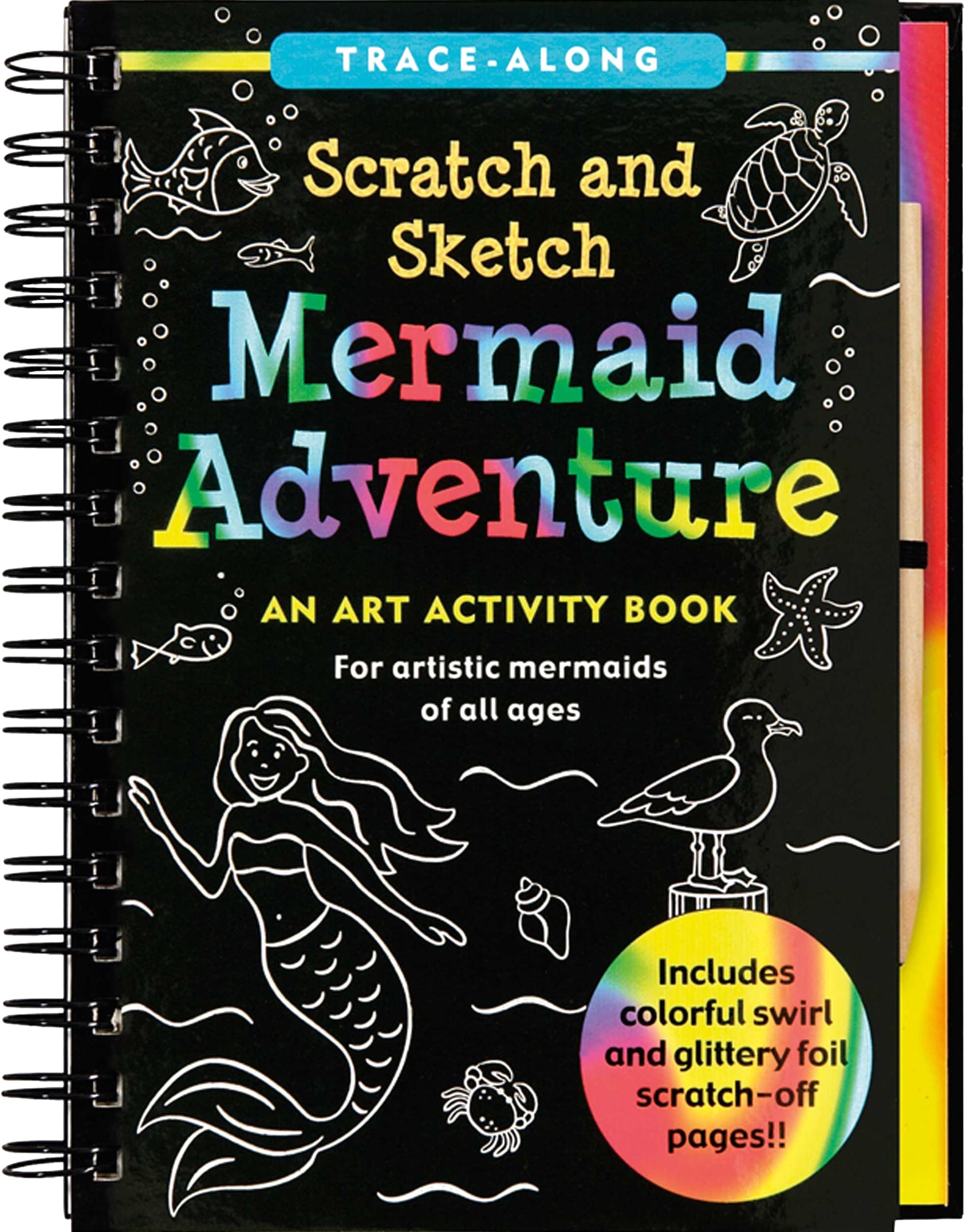 Mermaid Adventure Scratch and Sketch