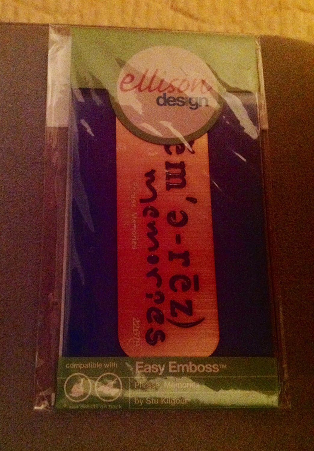 Ellison Design Easy Emboss 22679 Memories