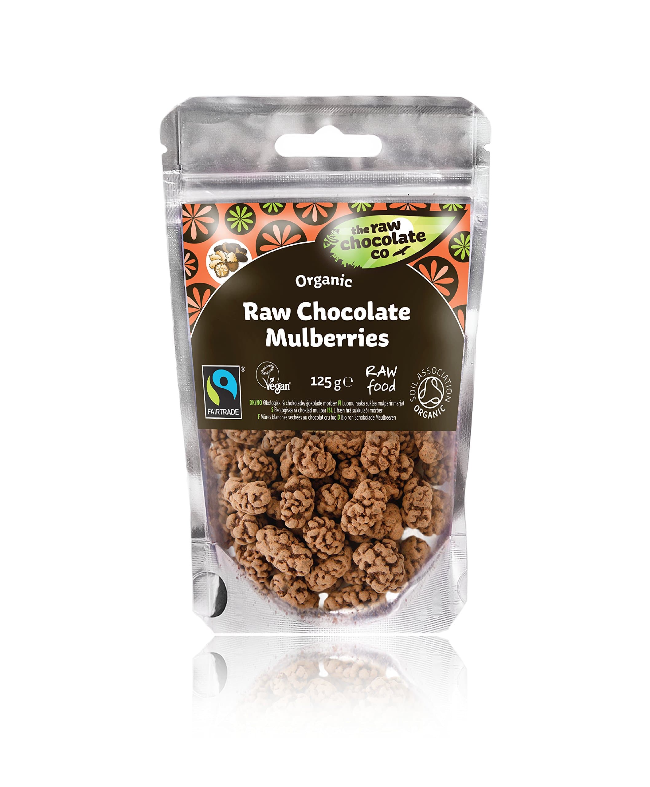 The Raw Chocolate Mulberries, 125 g