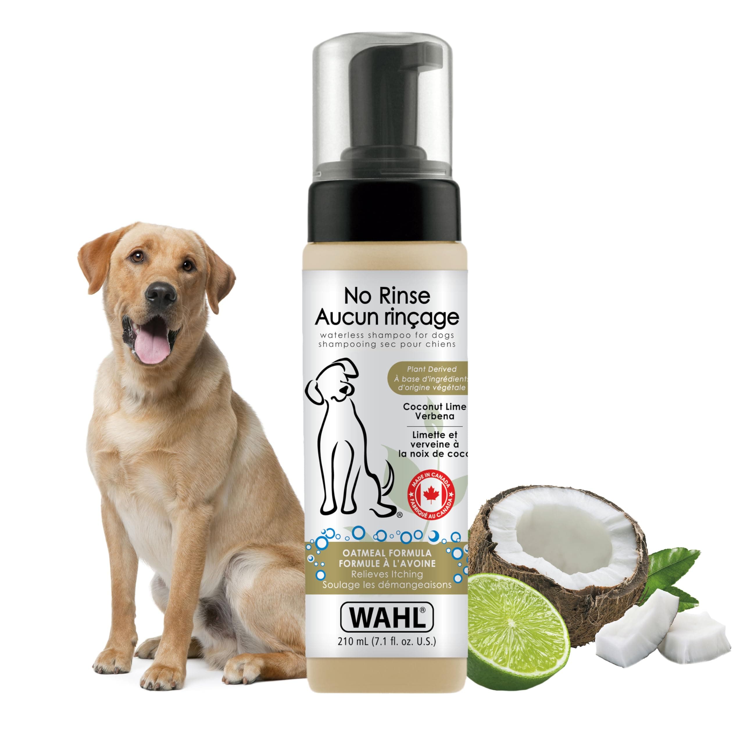 210mL Waterless Oatmeal Dog Shampoo