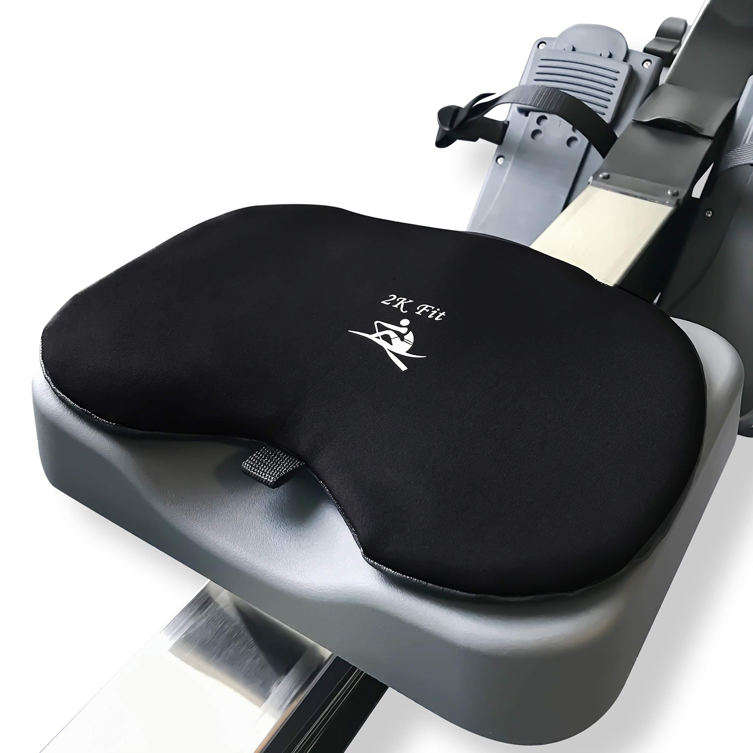 Rowing Machine Seat Cushion (Model 3) for The Concept 2 Rowing Machine with Custom Gel That Fits The Concept 2 Rower, WaterRower Pad, Crew Boat, Sculling, Kayak, and Canoe
