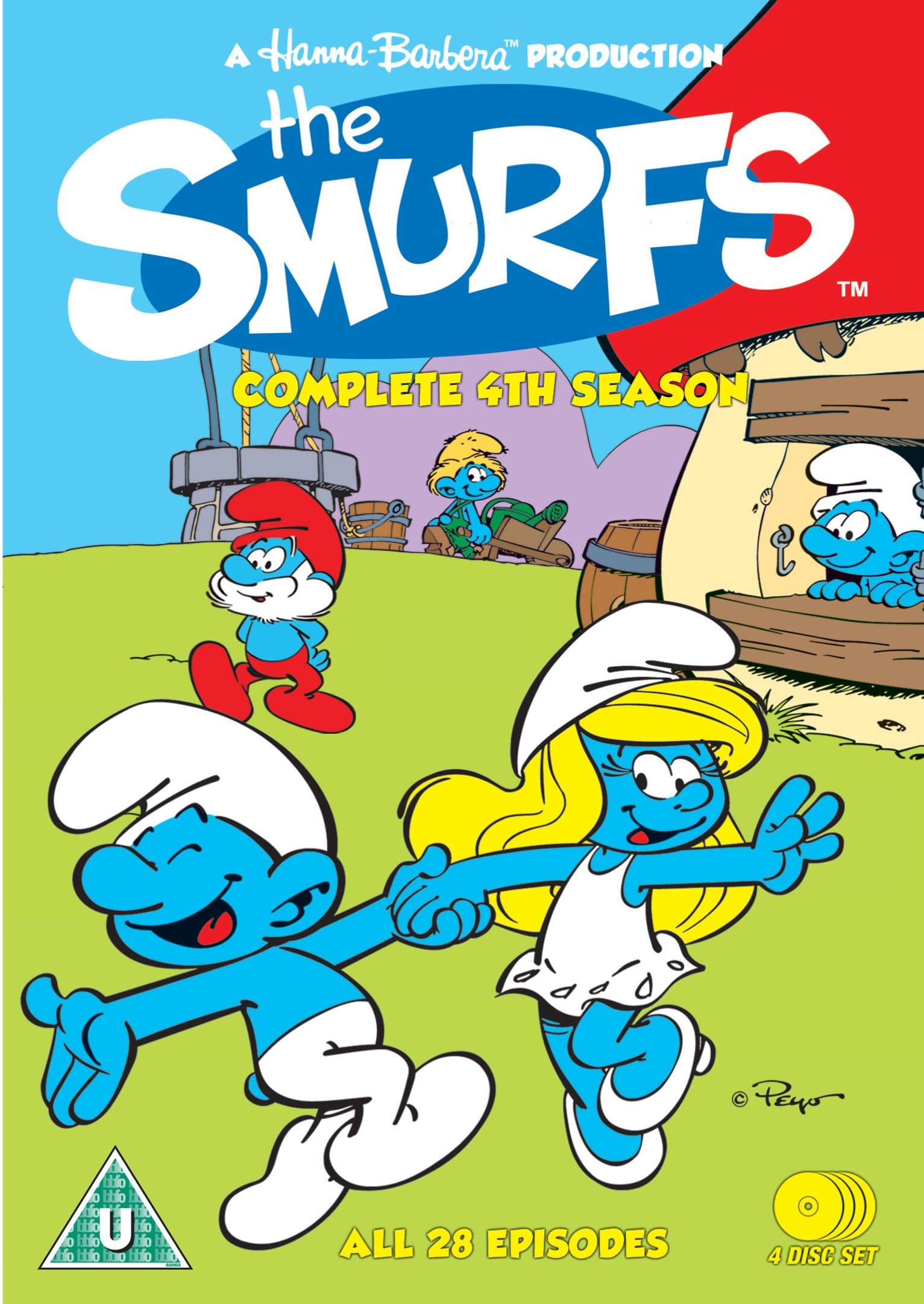 The Smurfs:Complete 4th Season [DVD]