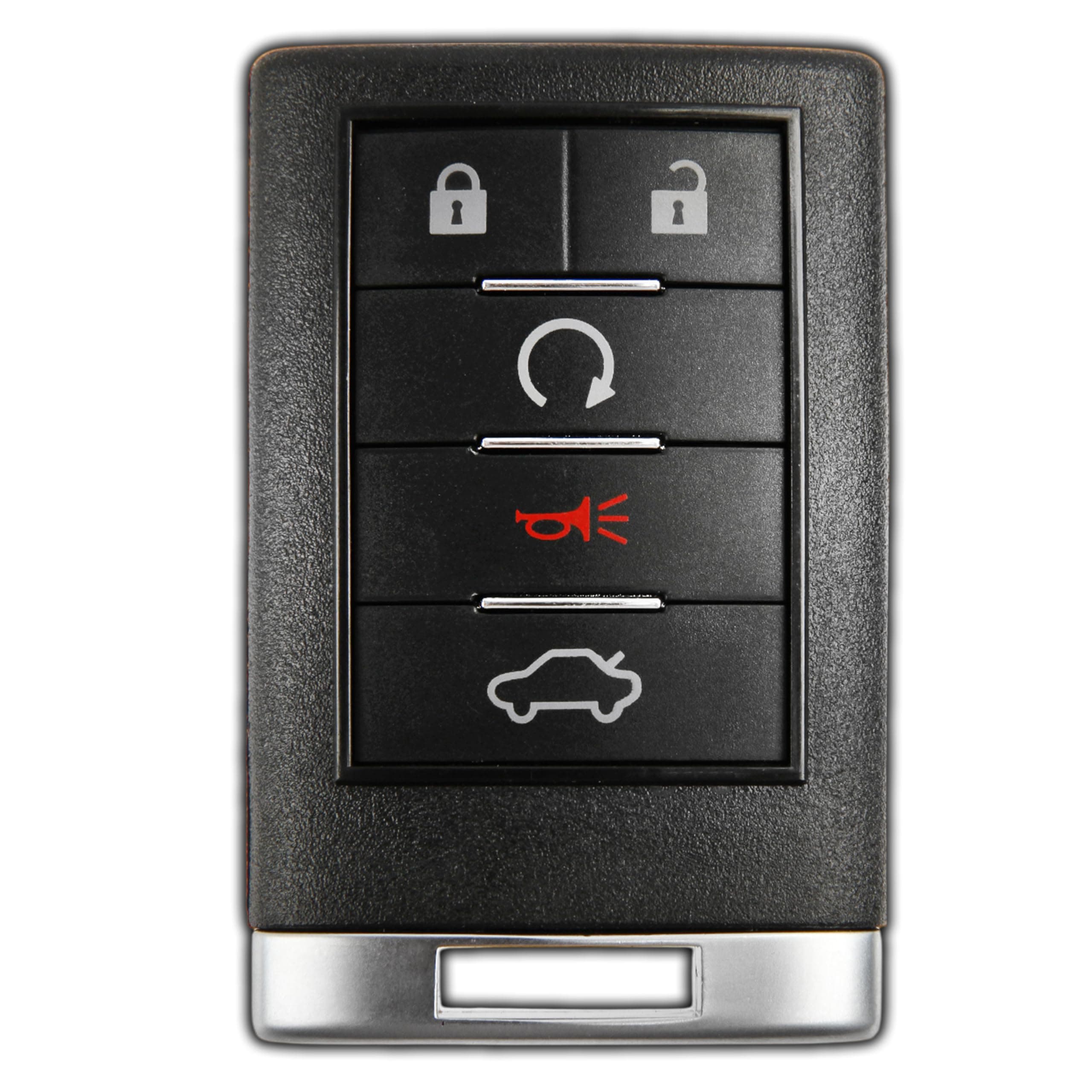 Key Fob Replacement for 2008 2009 2010 2011 2012 2013 2014 2015 2016 Cadillac CTS Coupe DTS Remote, 4-Button OUC6000066, Programming Guide Included