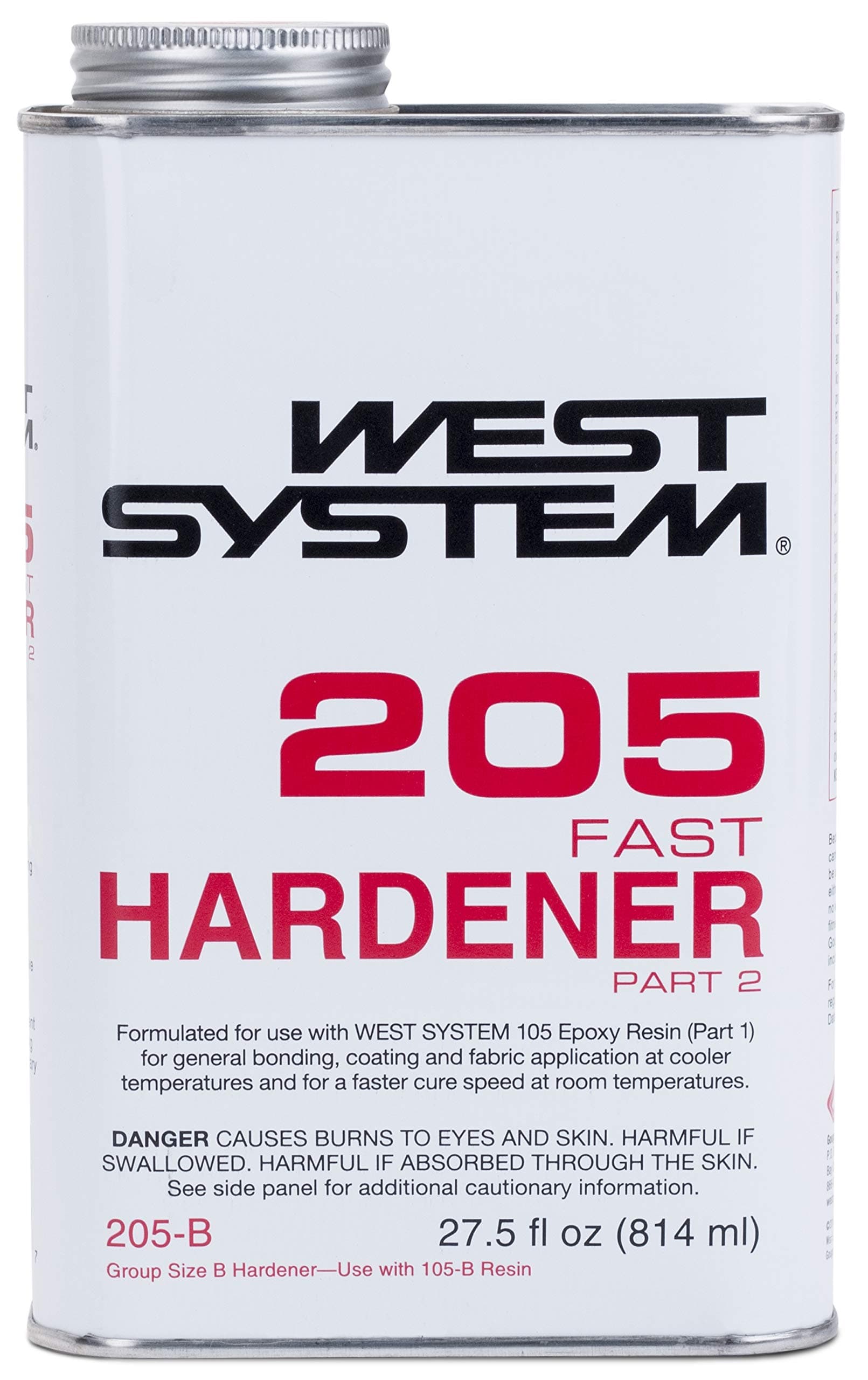 FAST HARDENER #205, .86 QUART by WEST SYSTEM