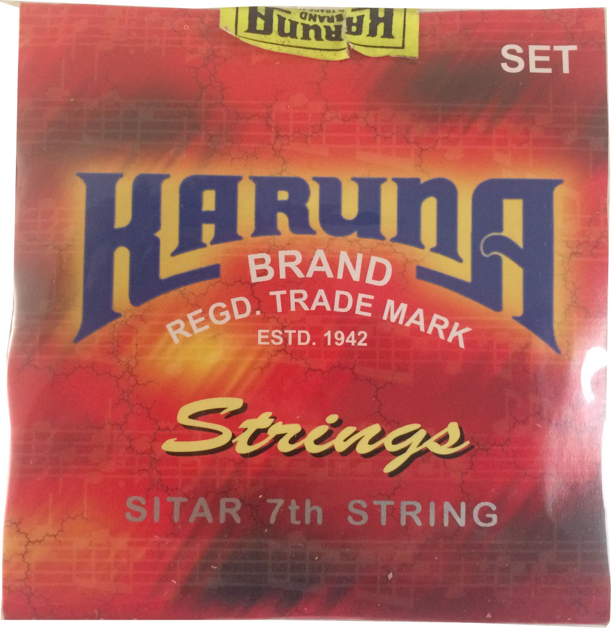 SITAR STRINGS KARUNA SET OF 7 STRINGS INCLUDING CHIKARI STRINGS