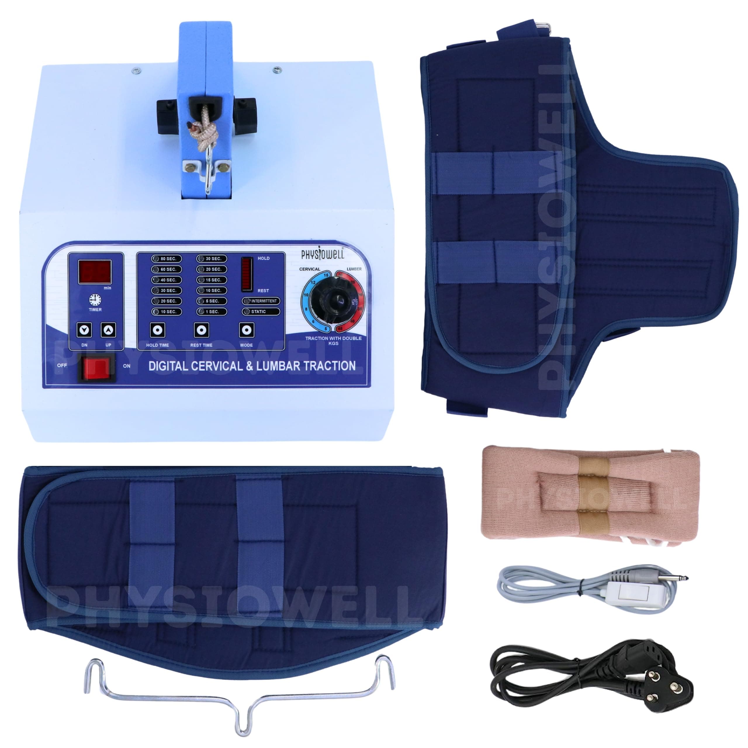 Advance Cervical Lumber Traction (Digital Mode) Traction Machine for Physiotherapy Machine for Lumber Cervical Neck Traction Device