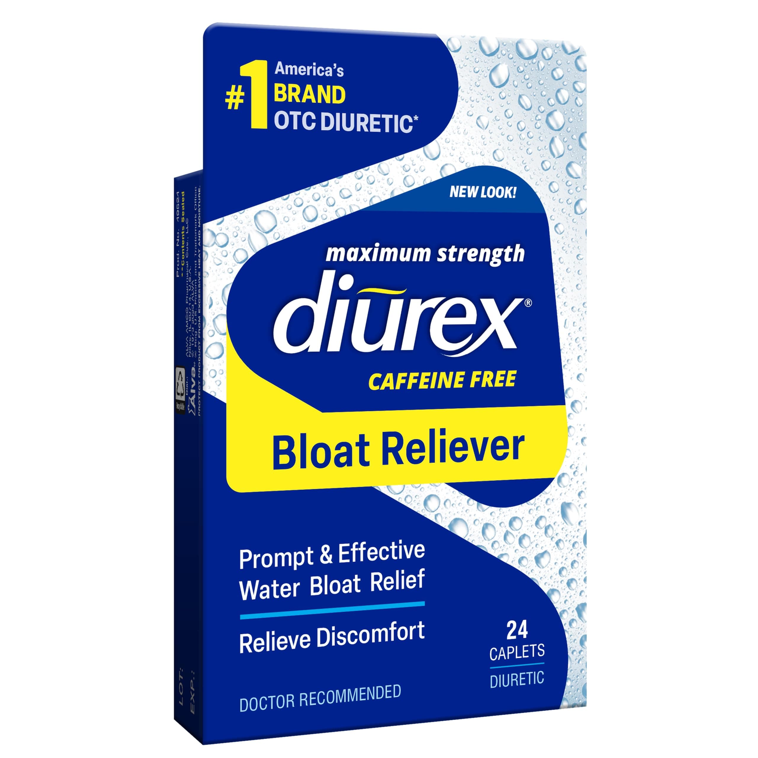 Diurex Max Water Pills, 24 Count