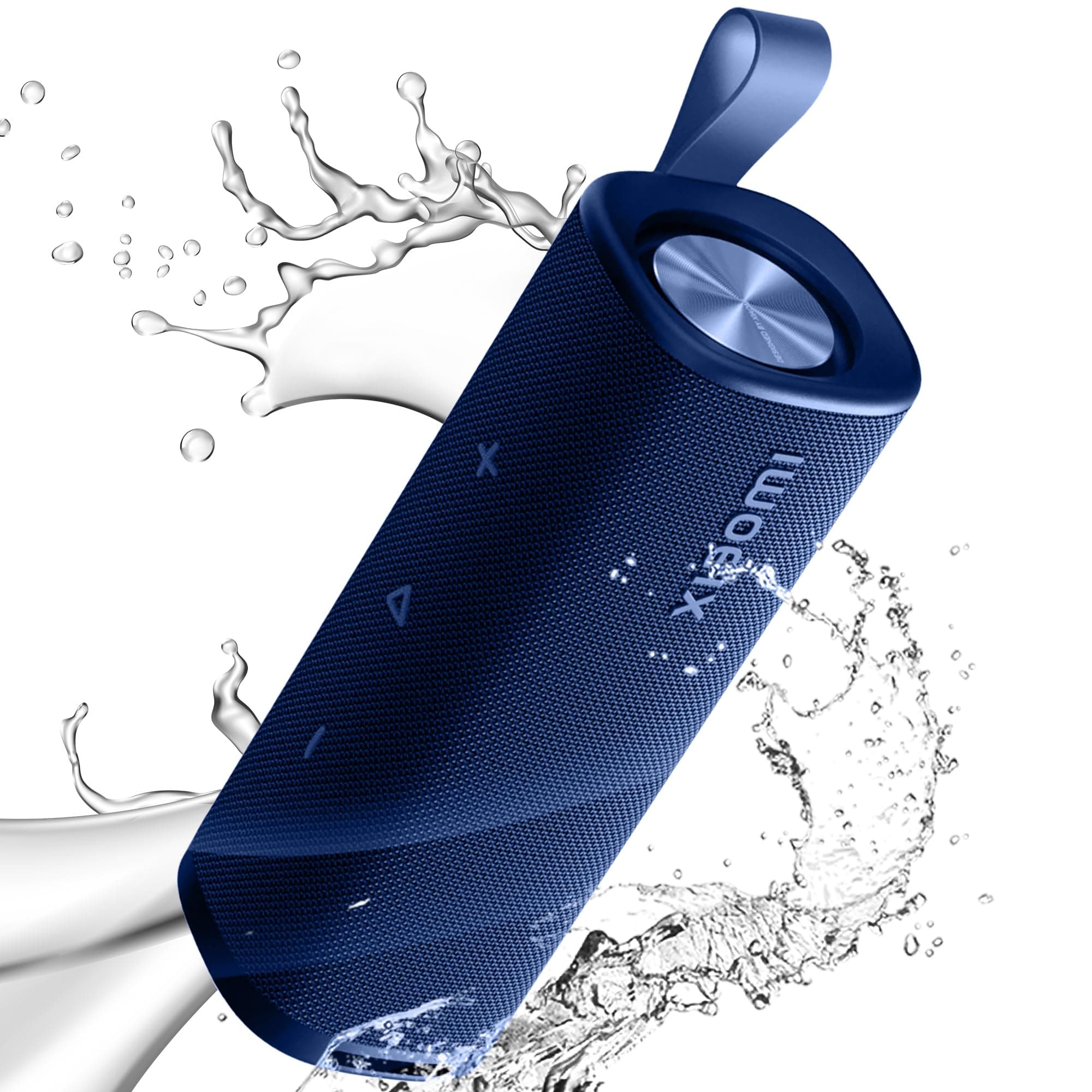 Portable Bluetooth Speaker (30W), Sound, True Wireless Stereo, Bluetooth 5.4, IP69 Waterproof, Long Time Playback, Blue