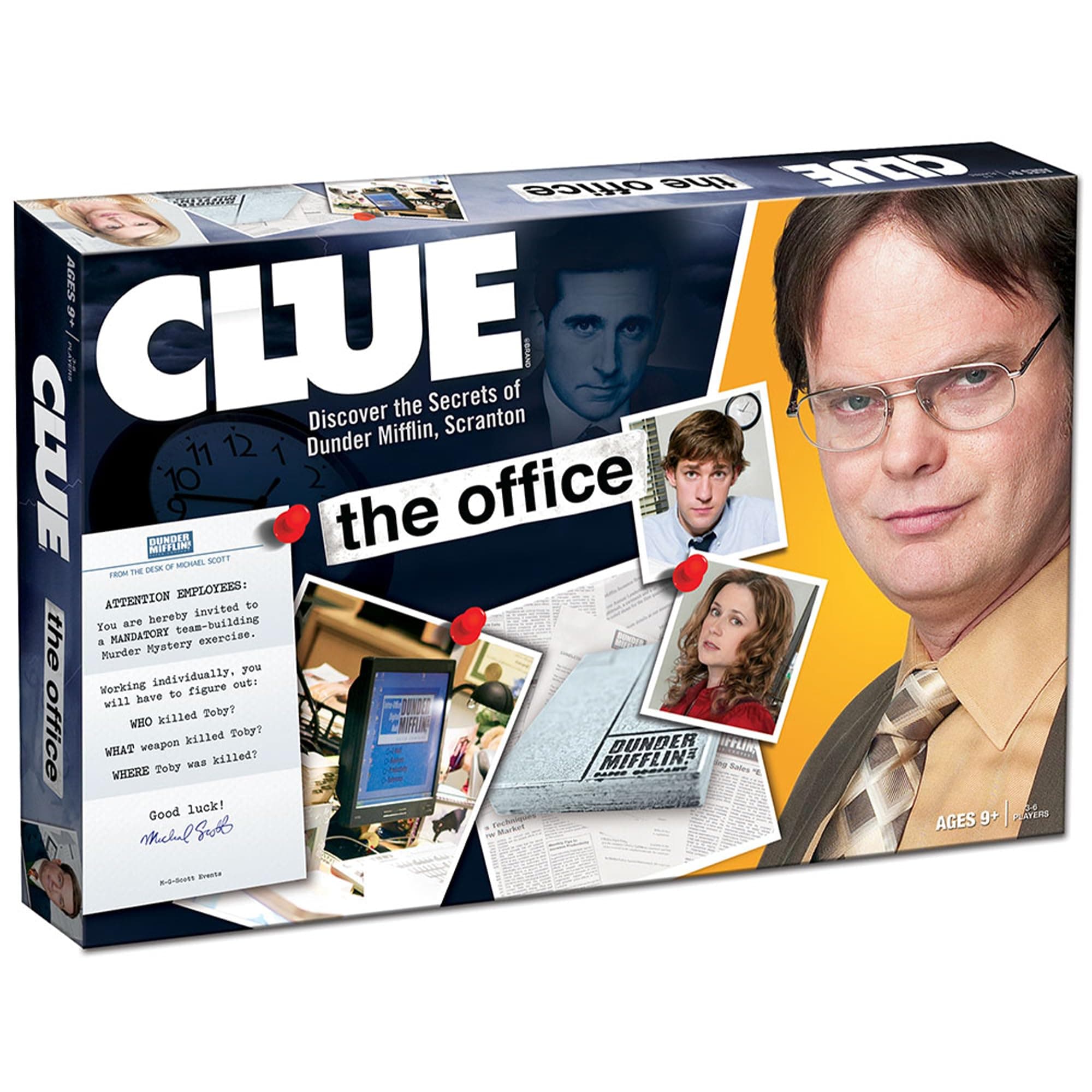 Hasbro CLUE: The Office Edition Board Game