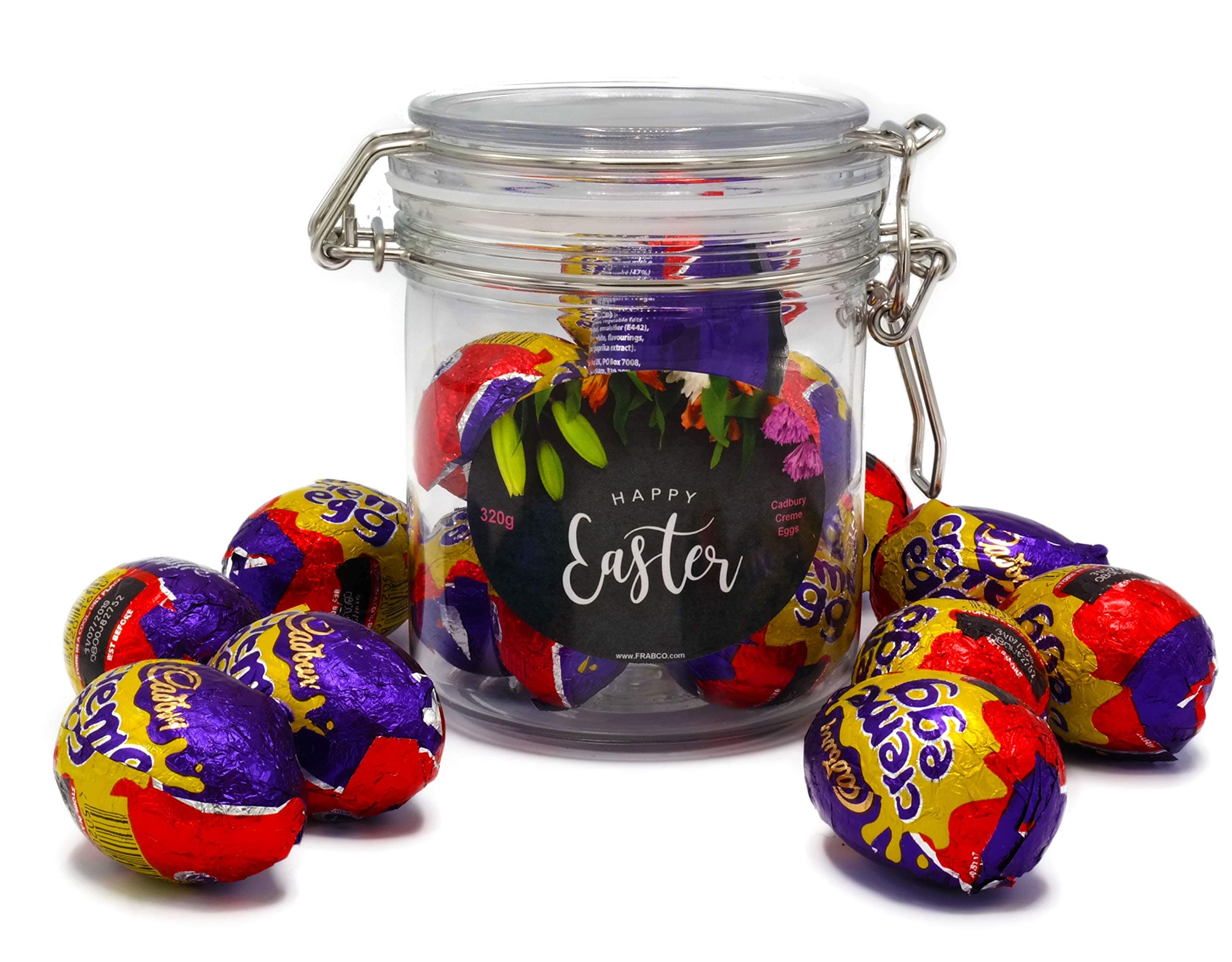 Limited Edition Easter Gift Art Jar Featuring Cadbury Creme Eggs 320g (Easter 8)