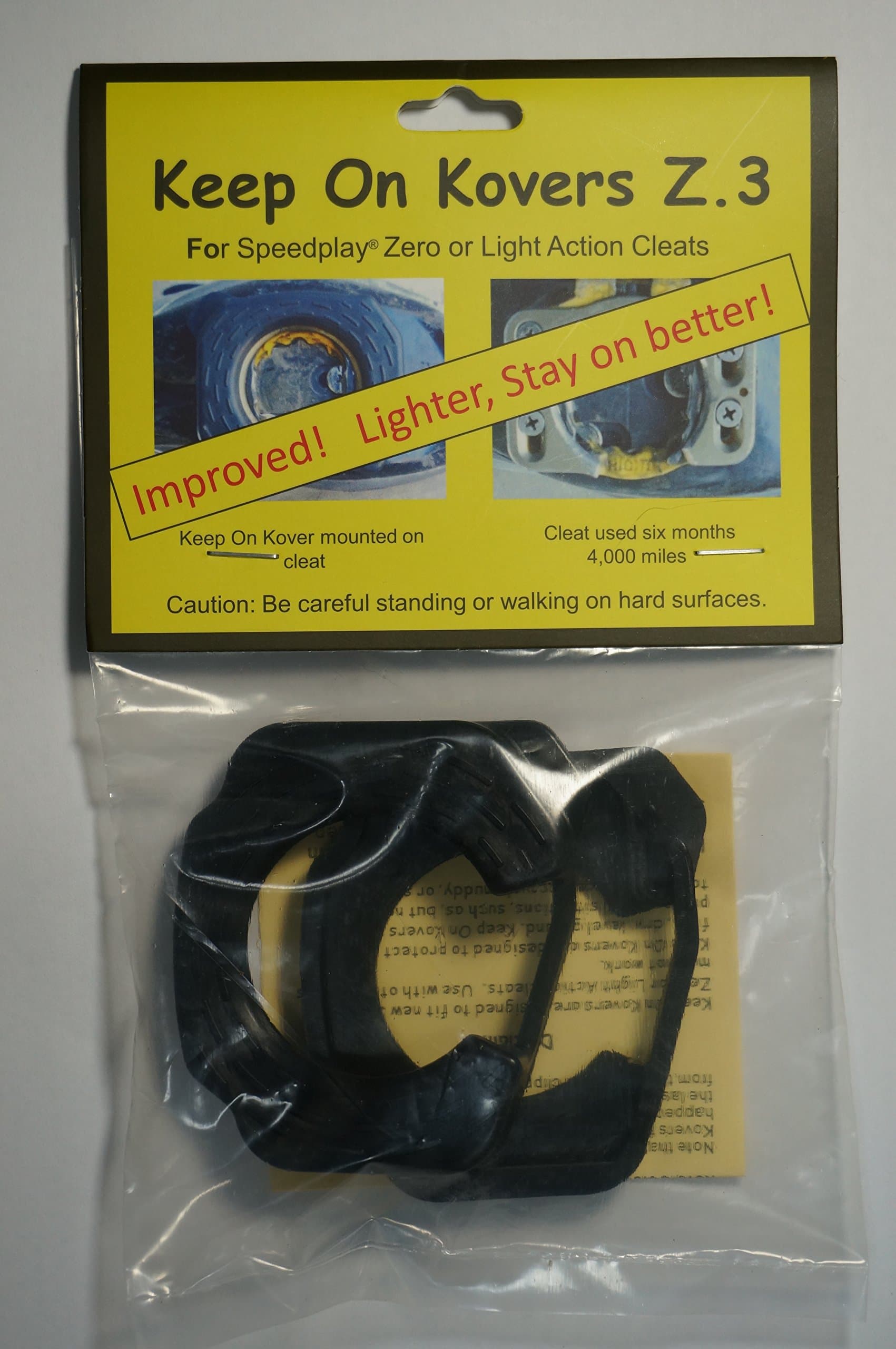 Z.3 for Speedplay Zero or Light Action Cleats Cover - Long Lasting