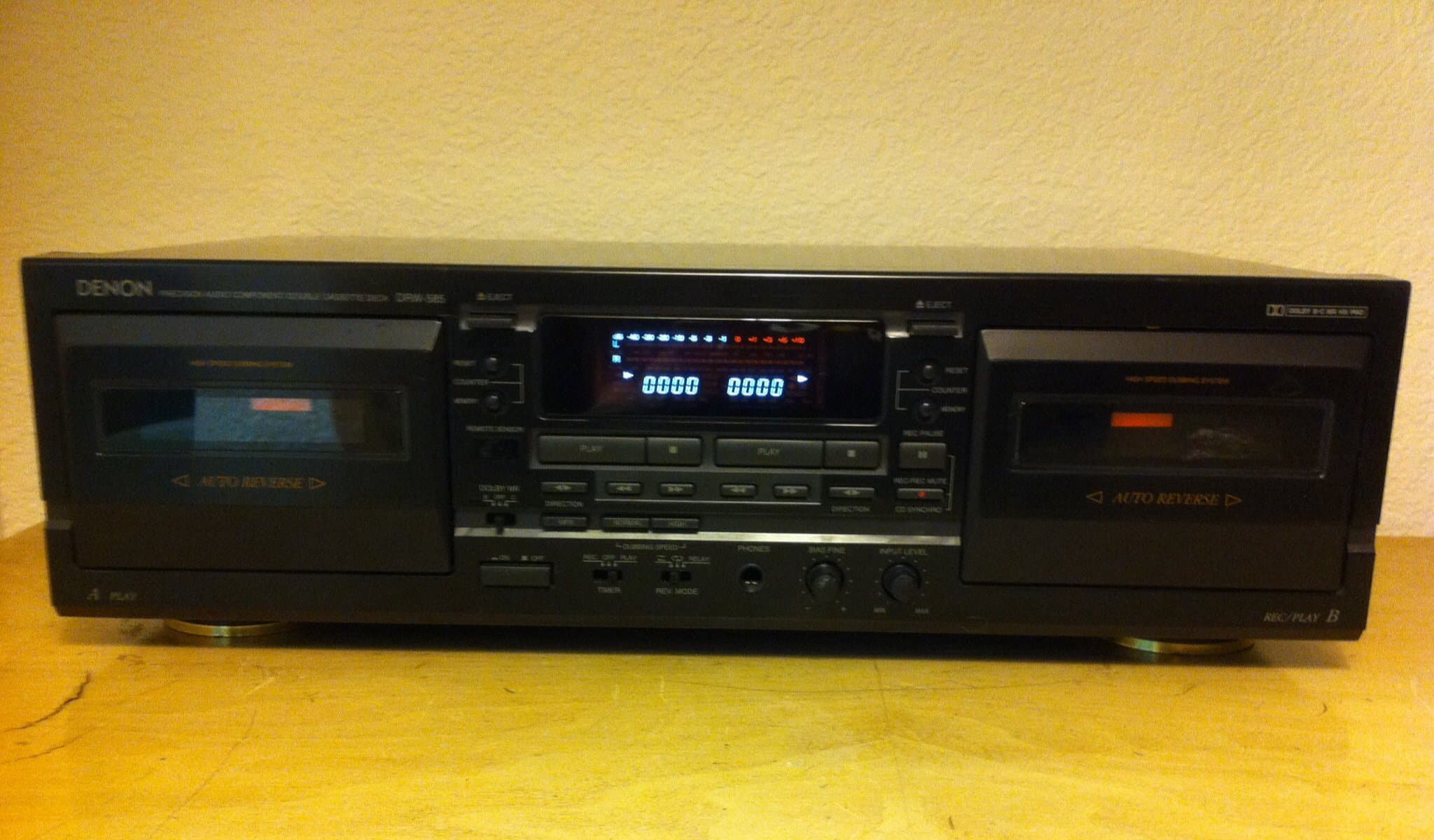 Denon DRW-585 Dual-Well Cassette Deck