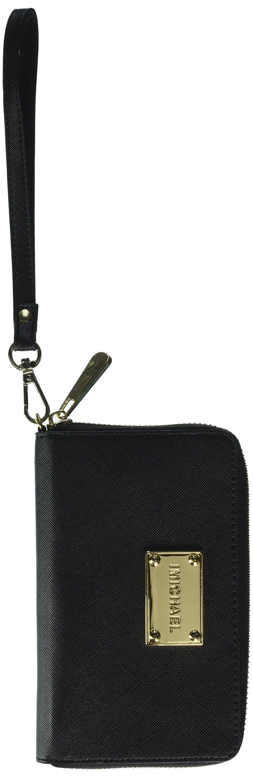 iphone 6 Wallet Case,Imichael Credit Card Protector Wallet Wristlet Purse Multiple Card Slots Cash Compartment Pocket With Zipper For iPhone 6 6S 4.7'' Black